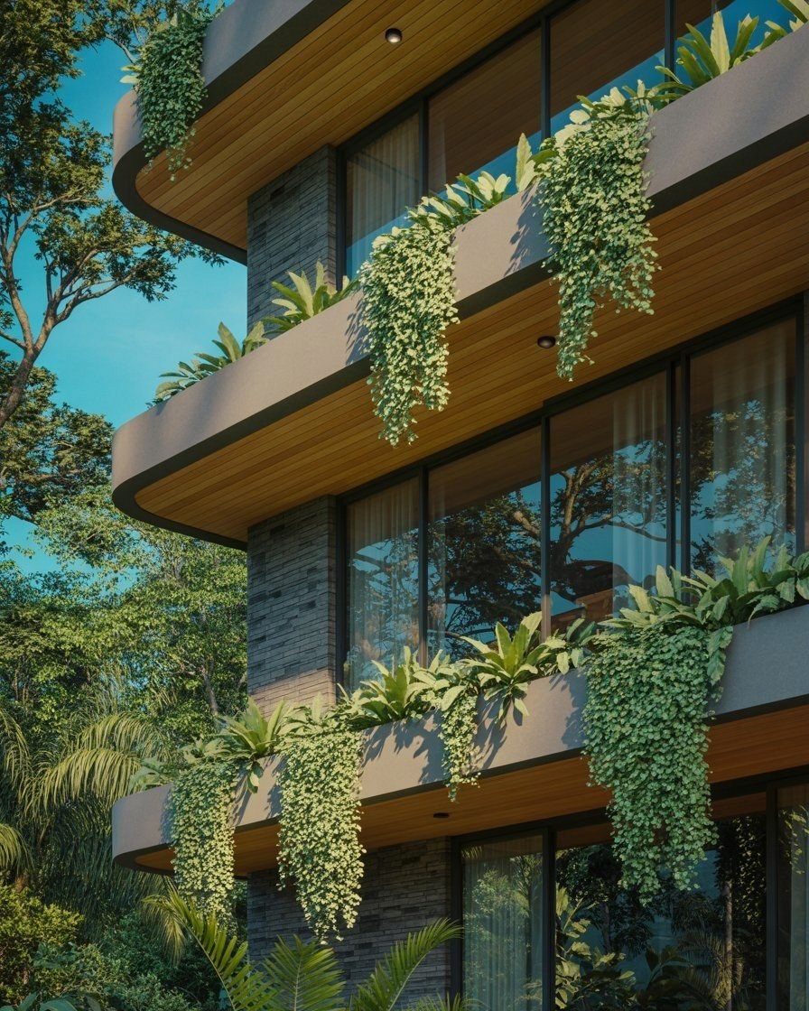 Tropical Elegance: Modern House Design Meets Nature