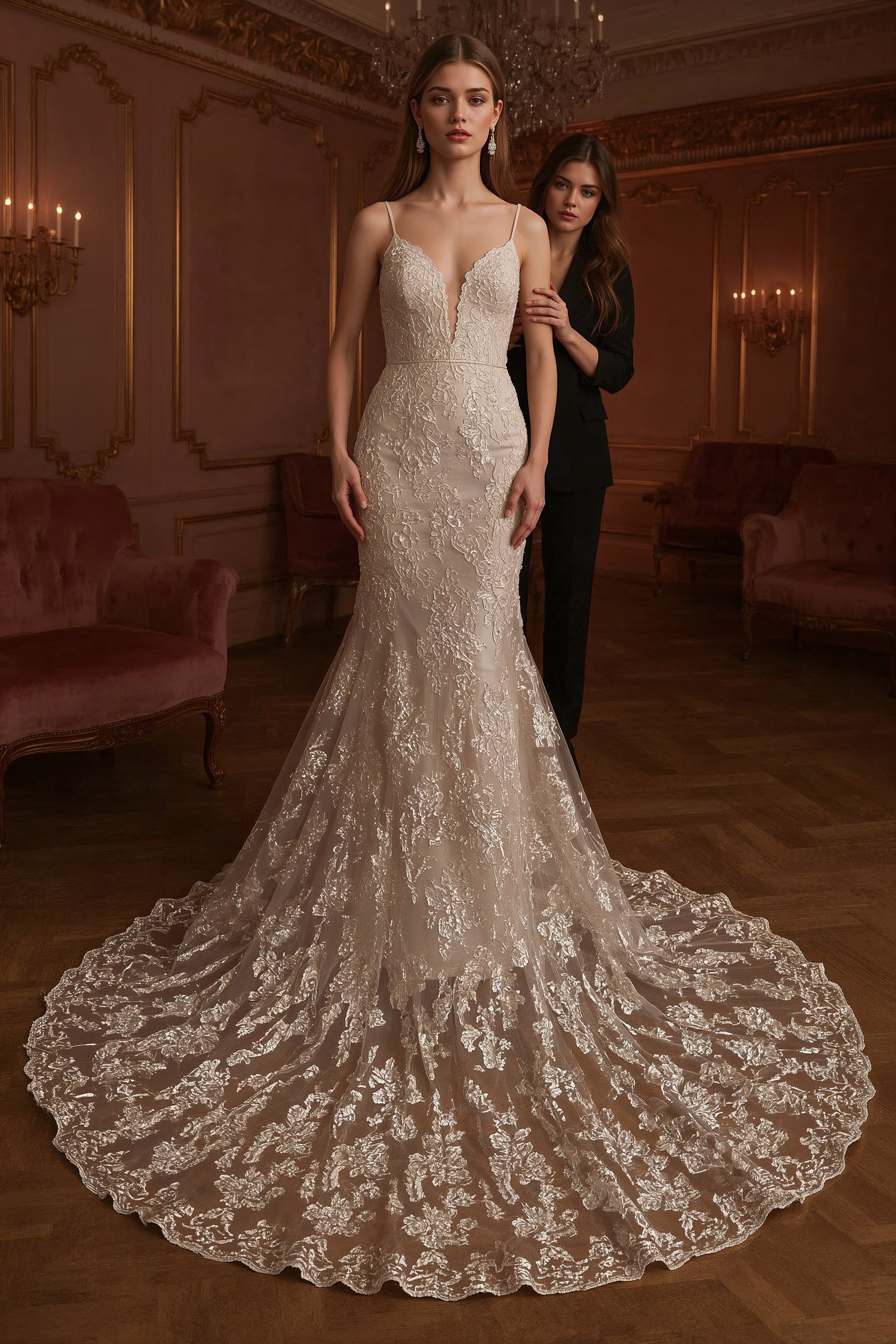 Mermaid Cut Wedding Dresses for Classic Chic Bridal Style