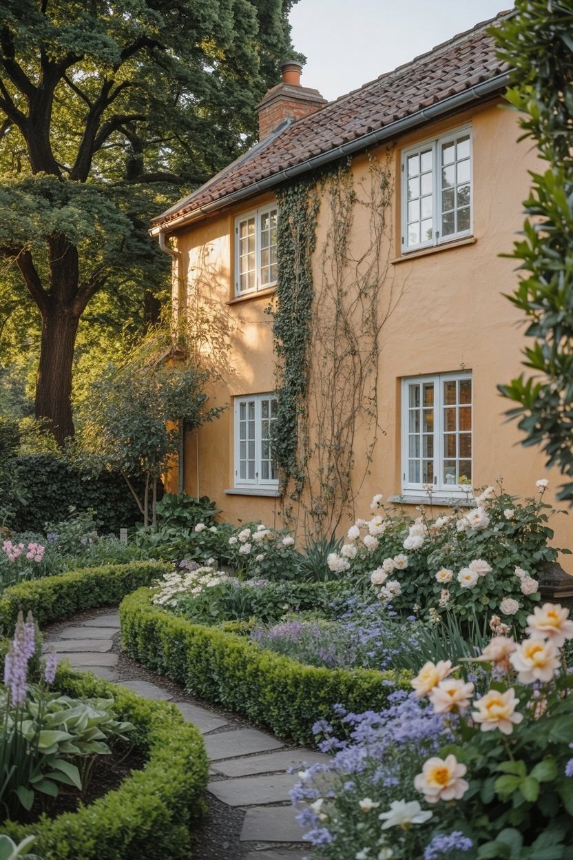 English Cottage Charm: Timeless House Designs & Garden Appeal