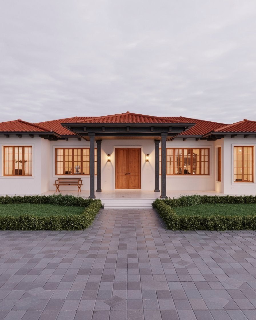 Charming One-Story Homes: Timeless Exterior Design Ideas