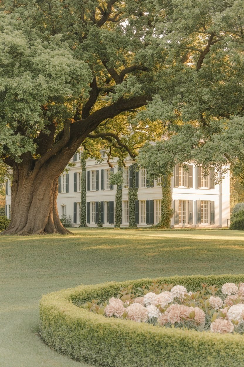 Manicured Garden Perfection for Elegant Colonial Homes