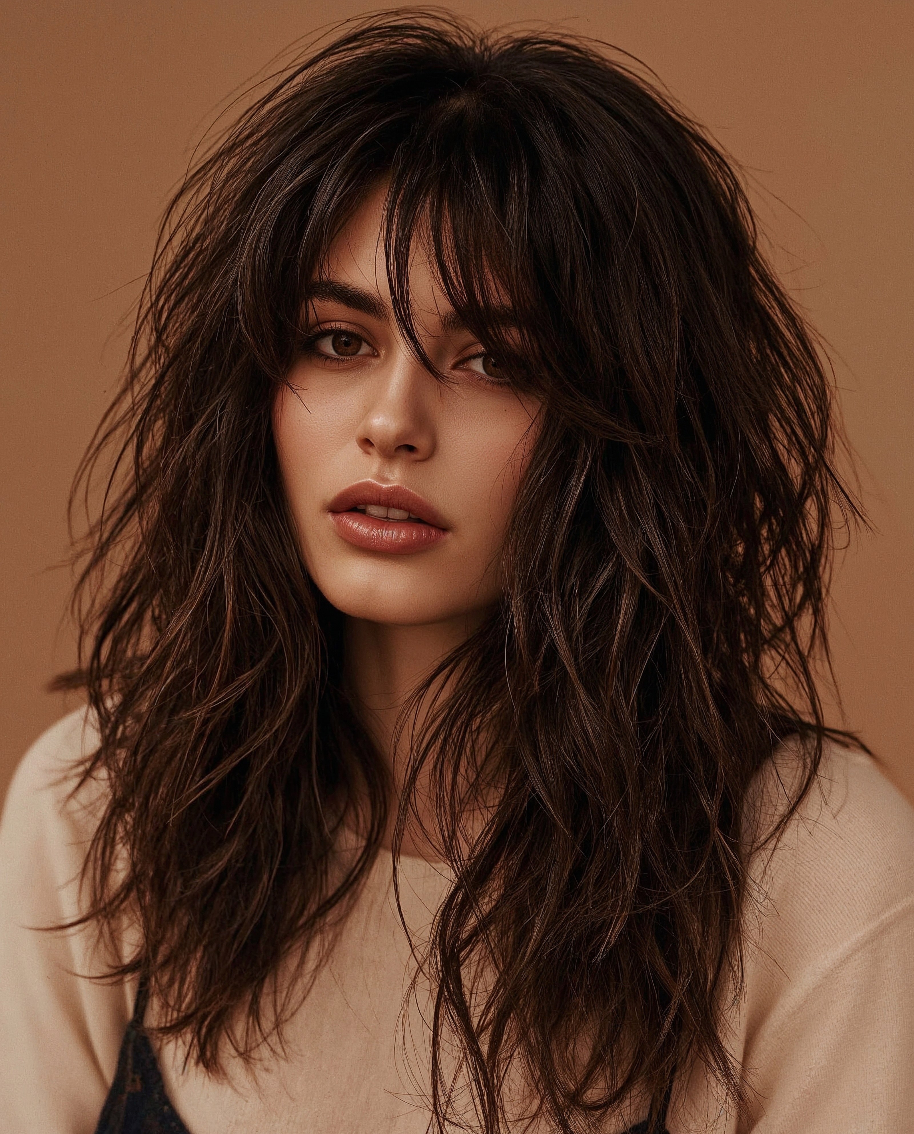 Shag Power: Are Long Bangs the Ultimate Trendy Hairstyle?