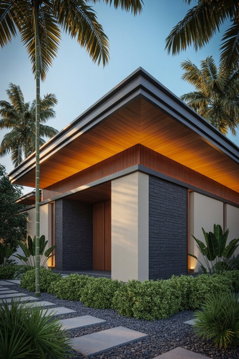 Japandi Minimalist Exteriors: Tranquil Dream Home Designs
