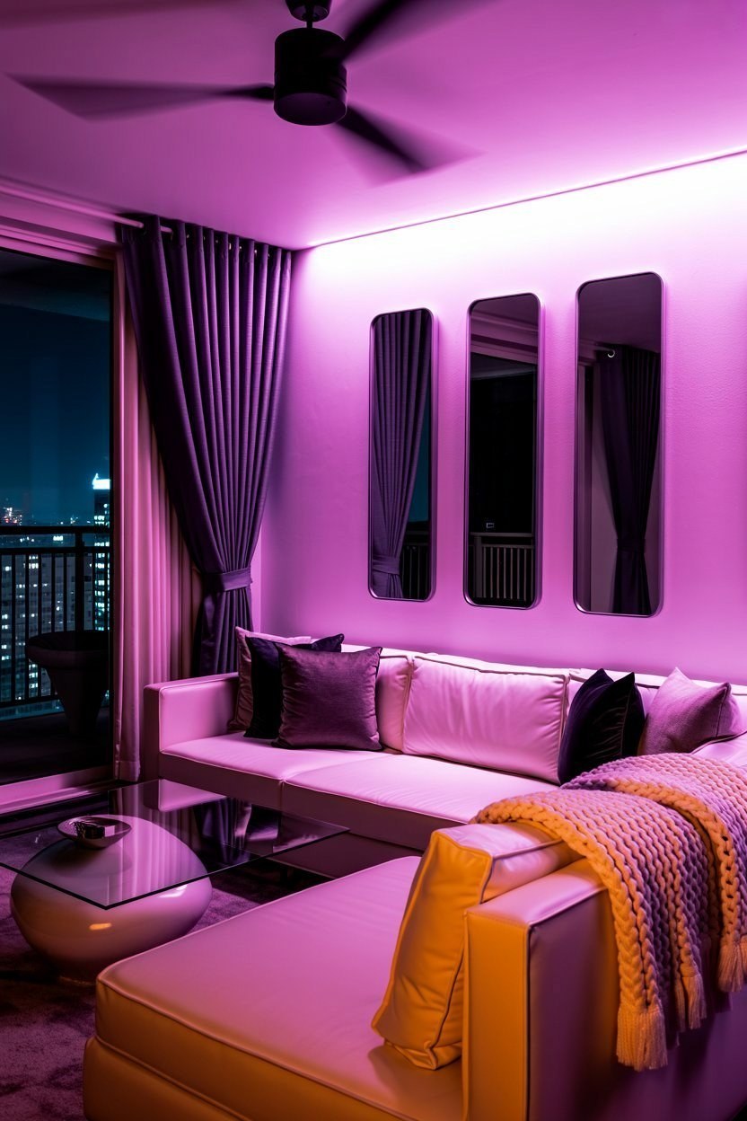 Chic Pink Aesthetic Living Room: Apartment Decor Vibes & Small Space Solutions