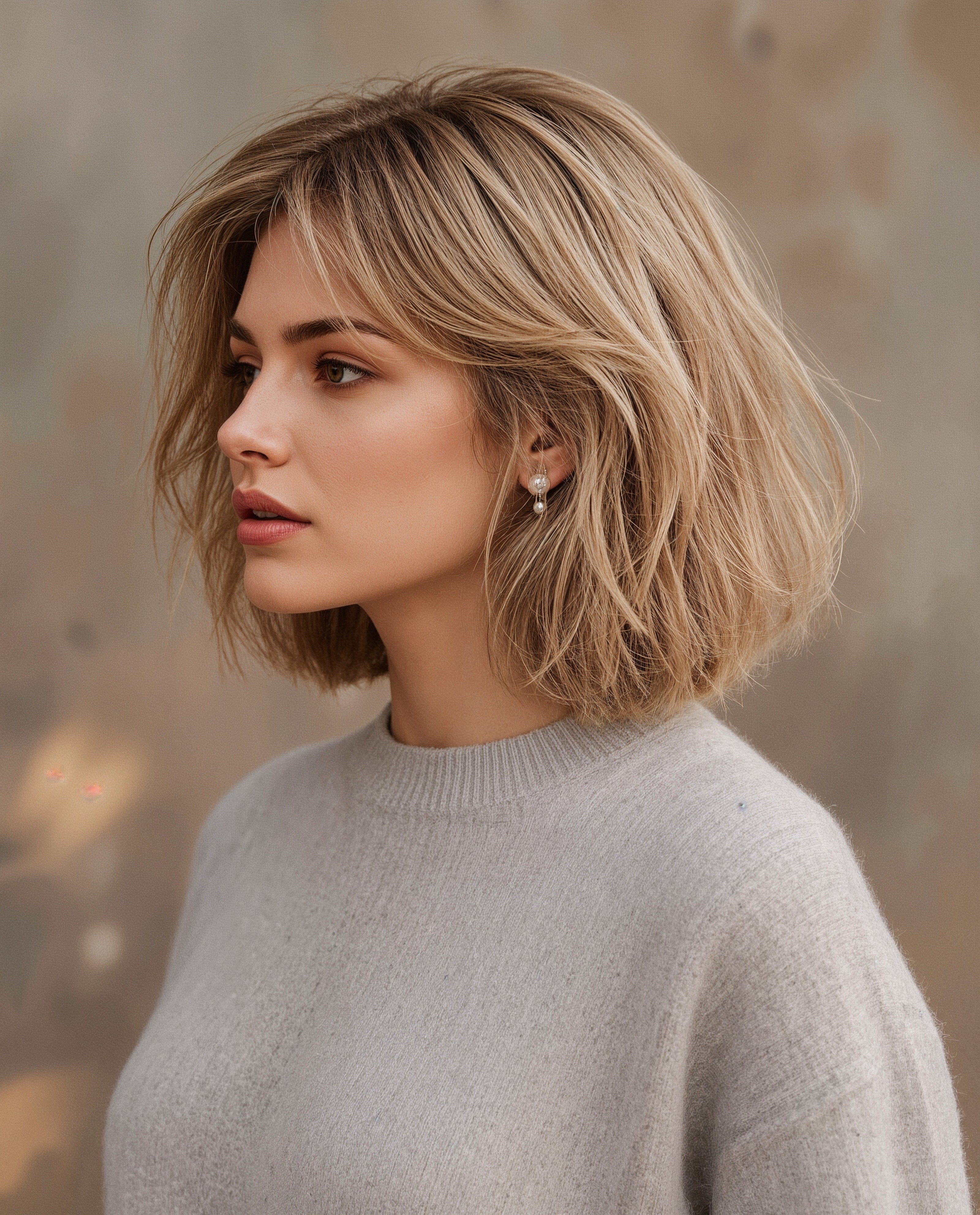 Chic Layered Bob Hairstyles: Volume and Movement for Women