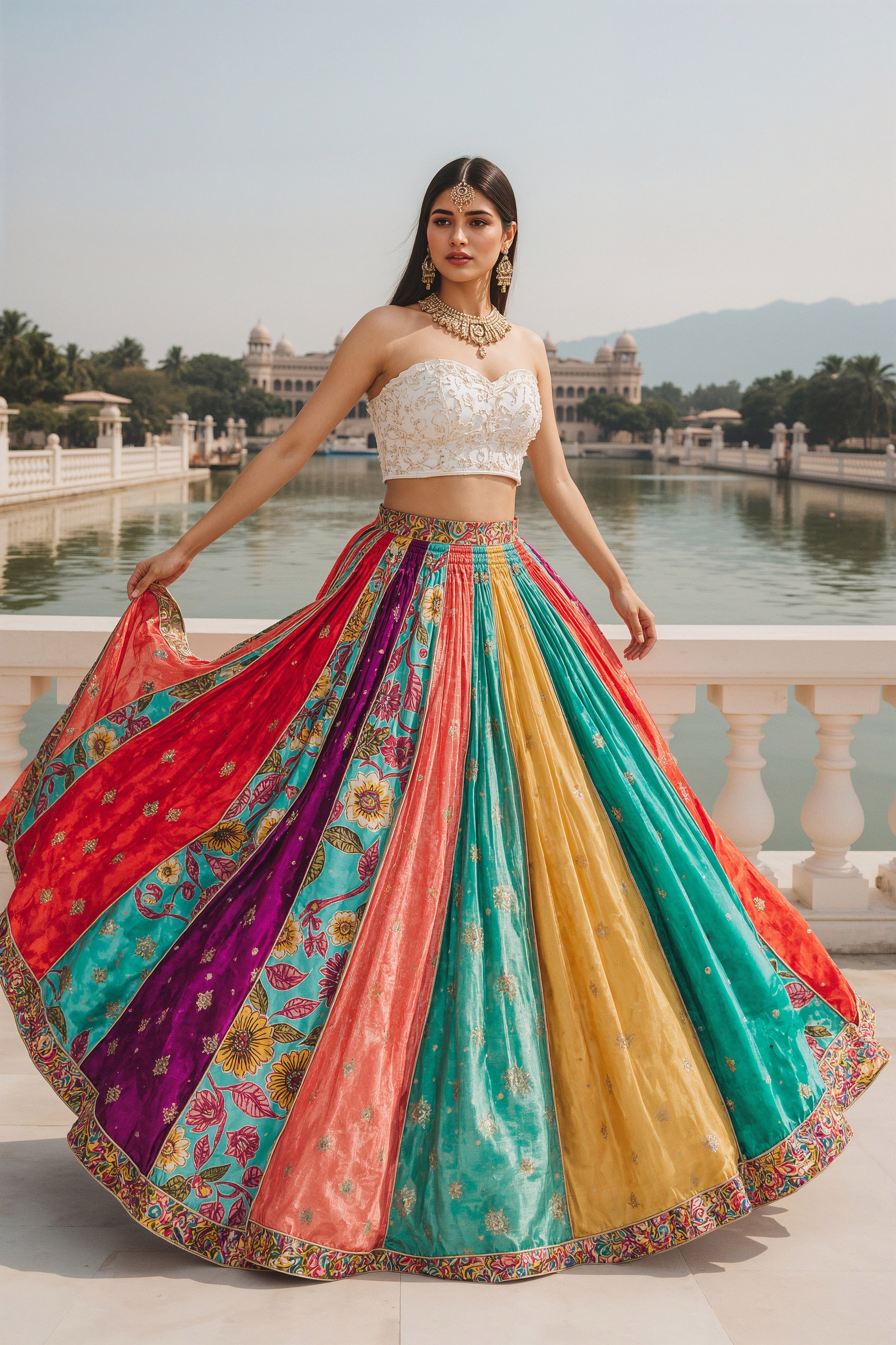 Vibrant Gujarati Wear: Unique Chaniya Choli for Navratri & Weddings