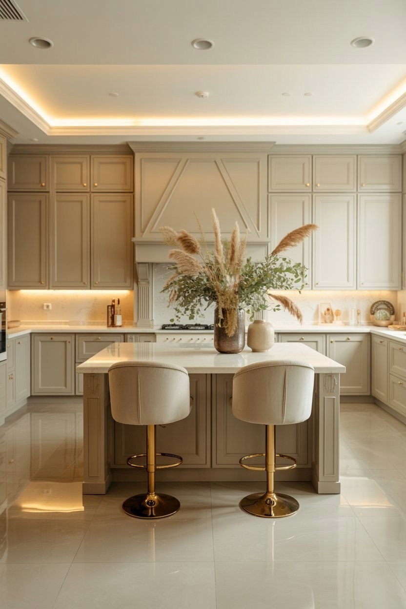 Sage Green Kitchen Cabinets: European Style & Smart Organization
