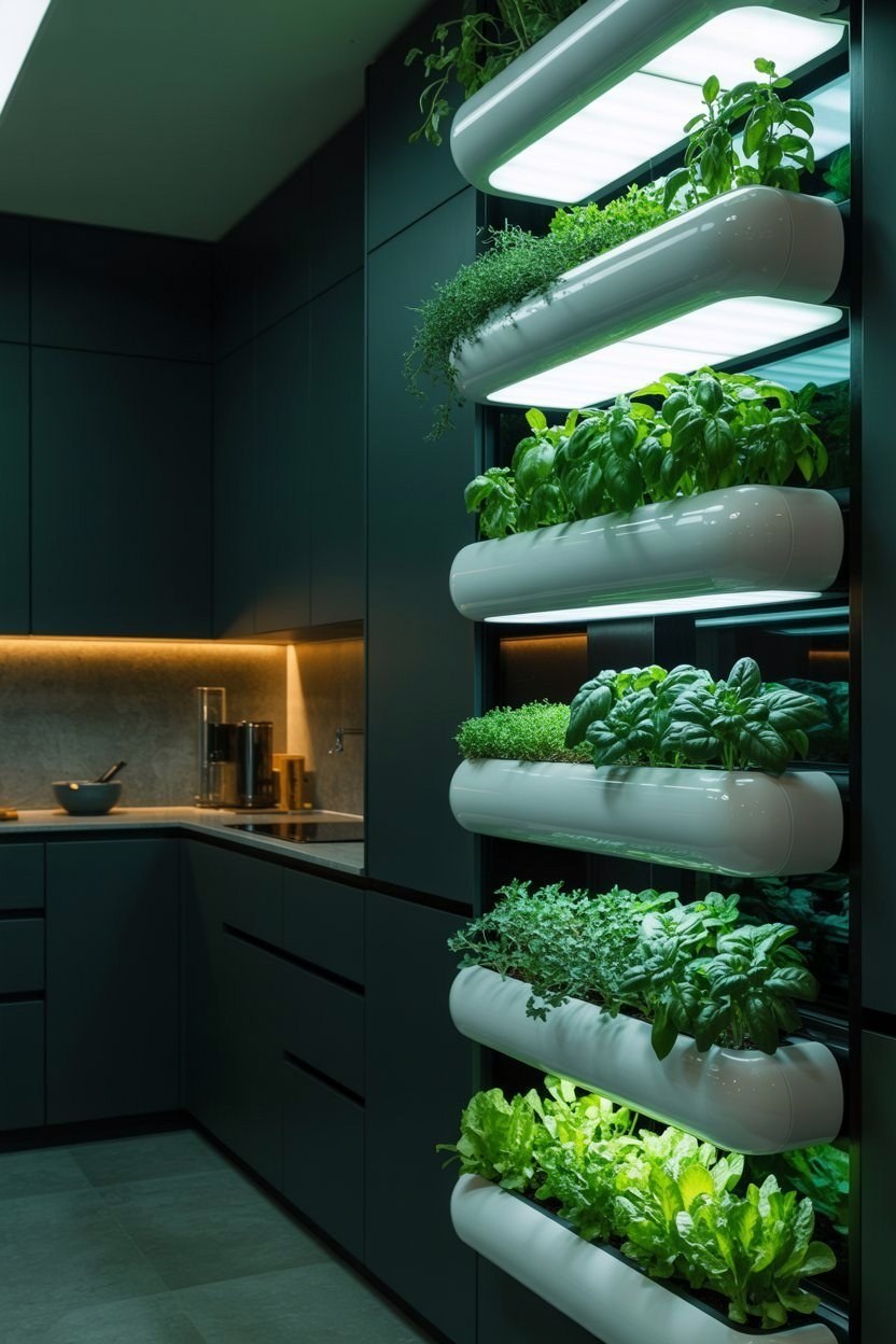 Smart Farm Vertical Garden: Hydroponic Kitchen Garden Innovation
