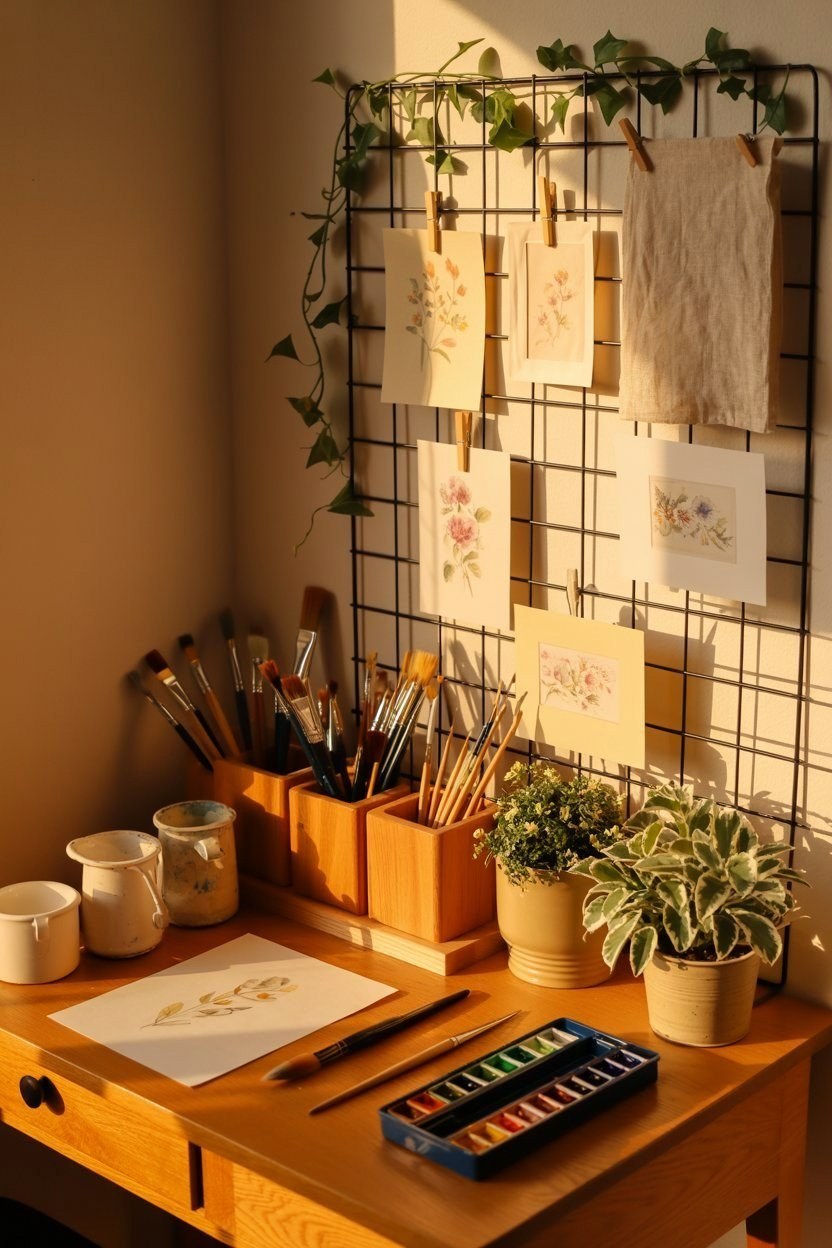 Ultimate Art Studio Apartment Ideas and Dreamy Desk Setup