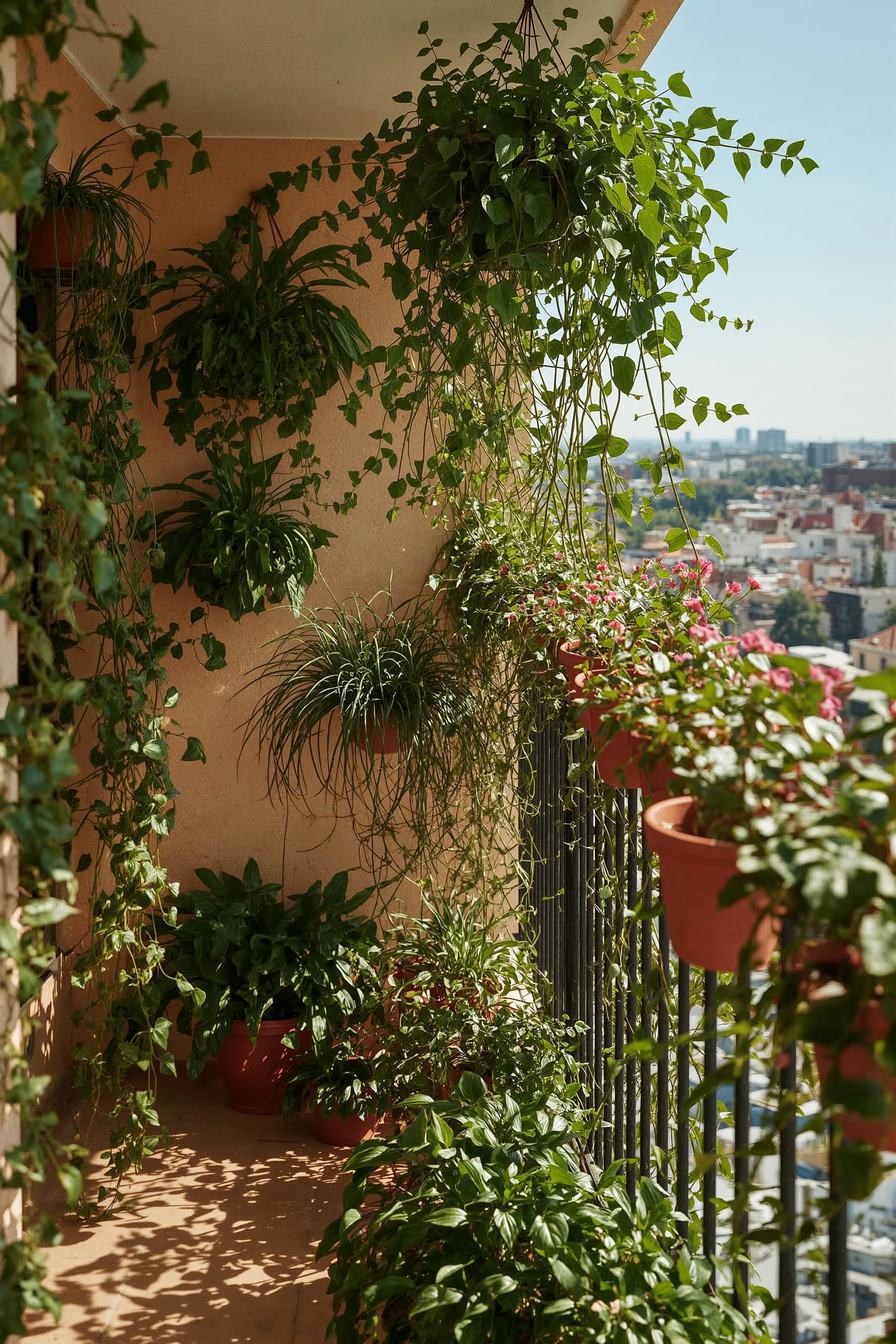 Balcony Plant Decoration: Maximizing Small Garden Spaces