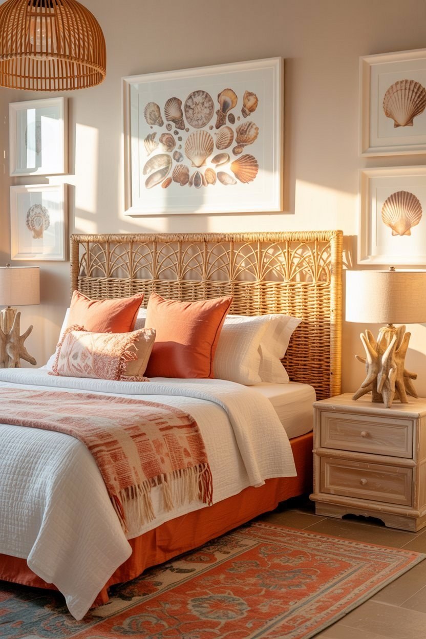 Seashell Room Aesthetic: Charming Coastal Bedroom Decor