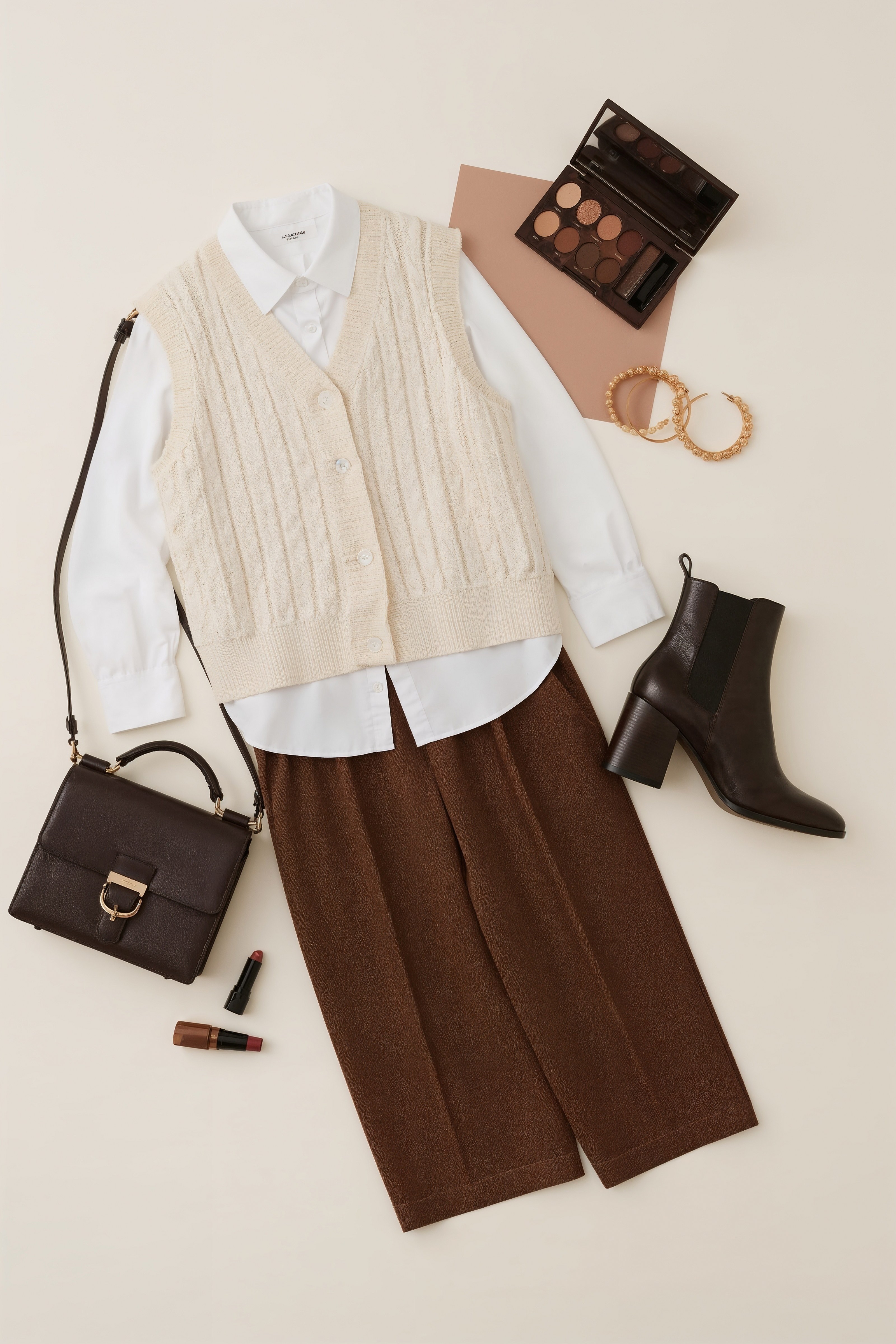 Warm Neutrals: Chic Workwear & Business Casual Outfit Ideas