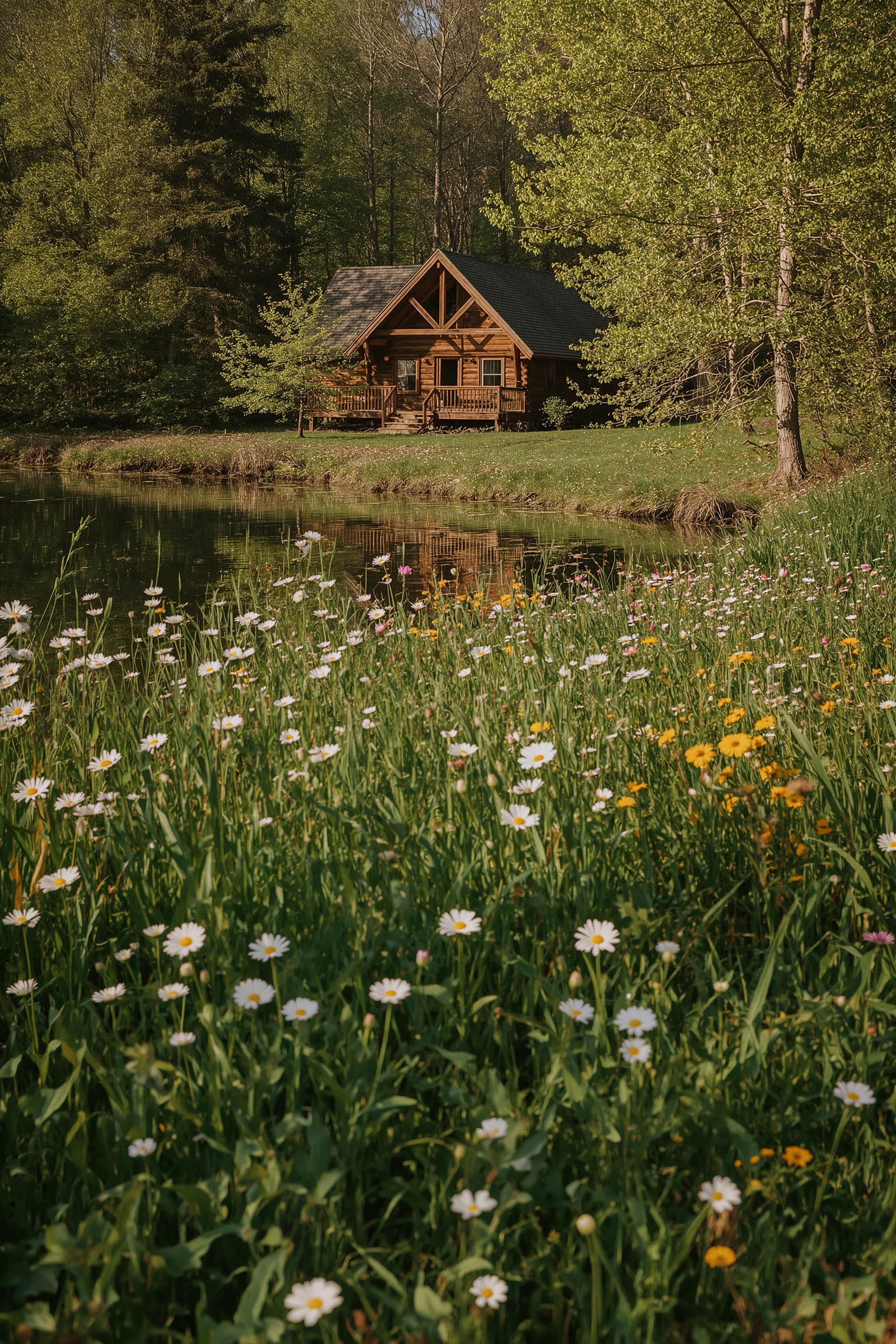 Cozy Spring Cabin: Lakeside Retreat & Grand Backyard Vibes