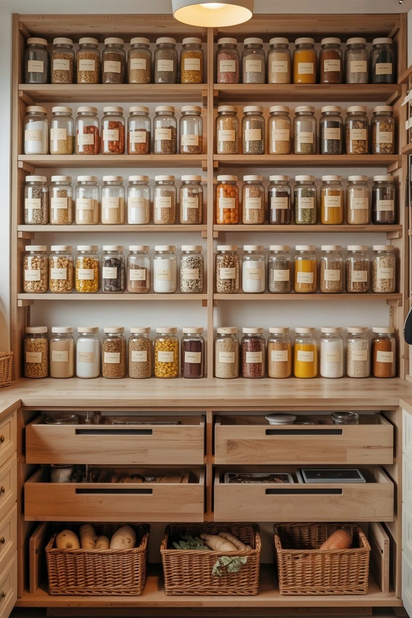 Homestead Pantry Design: Aesthetic Kitchen Pantry Inspiration