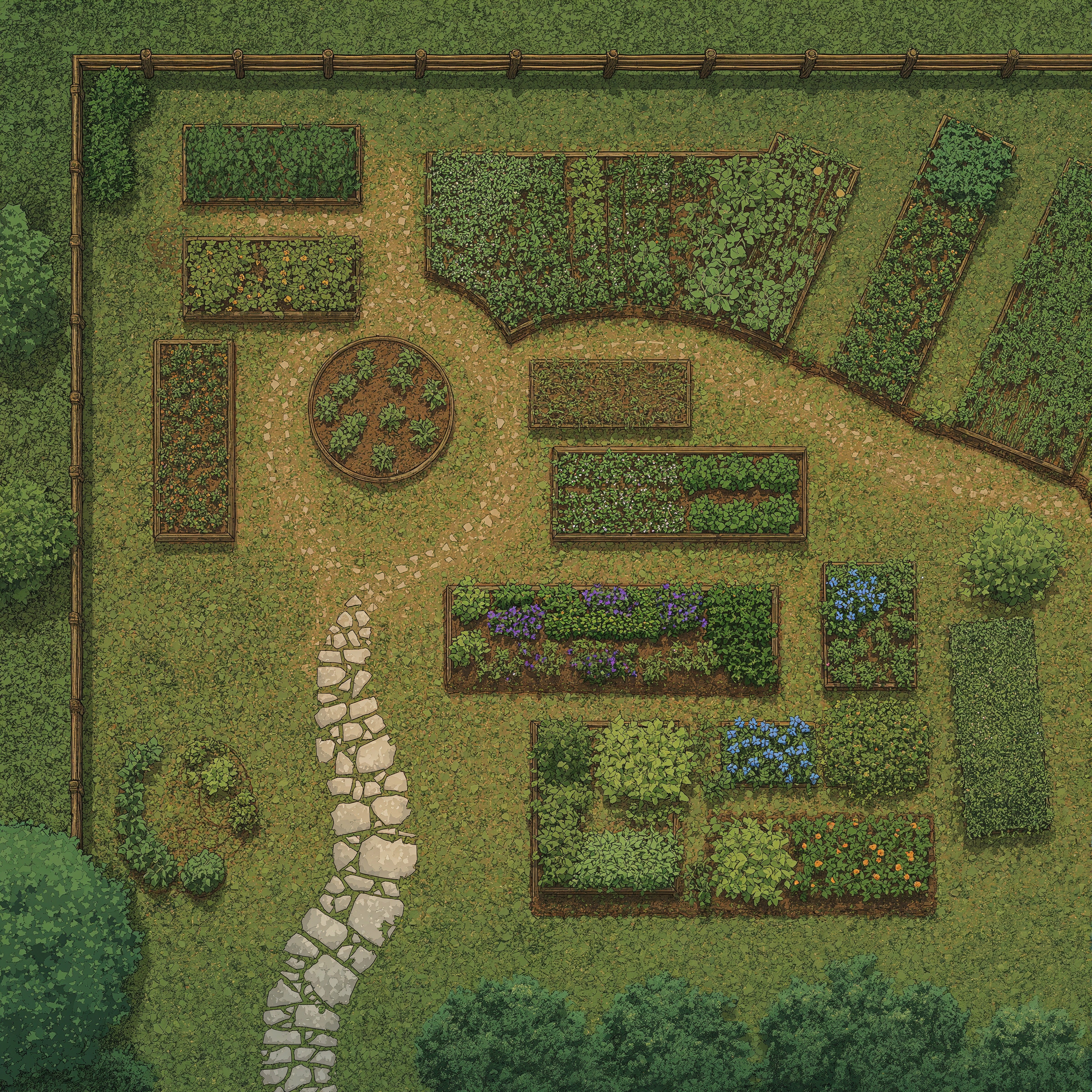 Creative Veg Garden Layouts for Homesteads & Small Farms