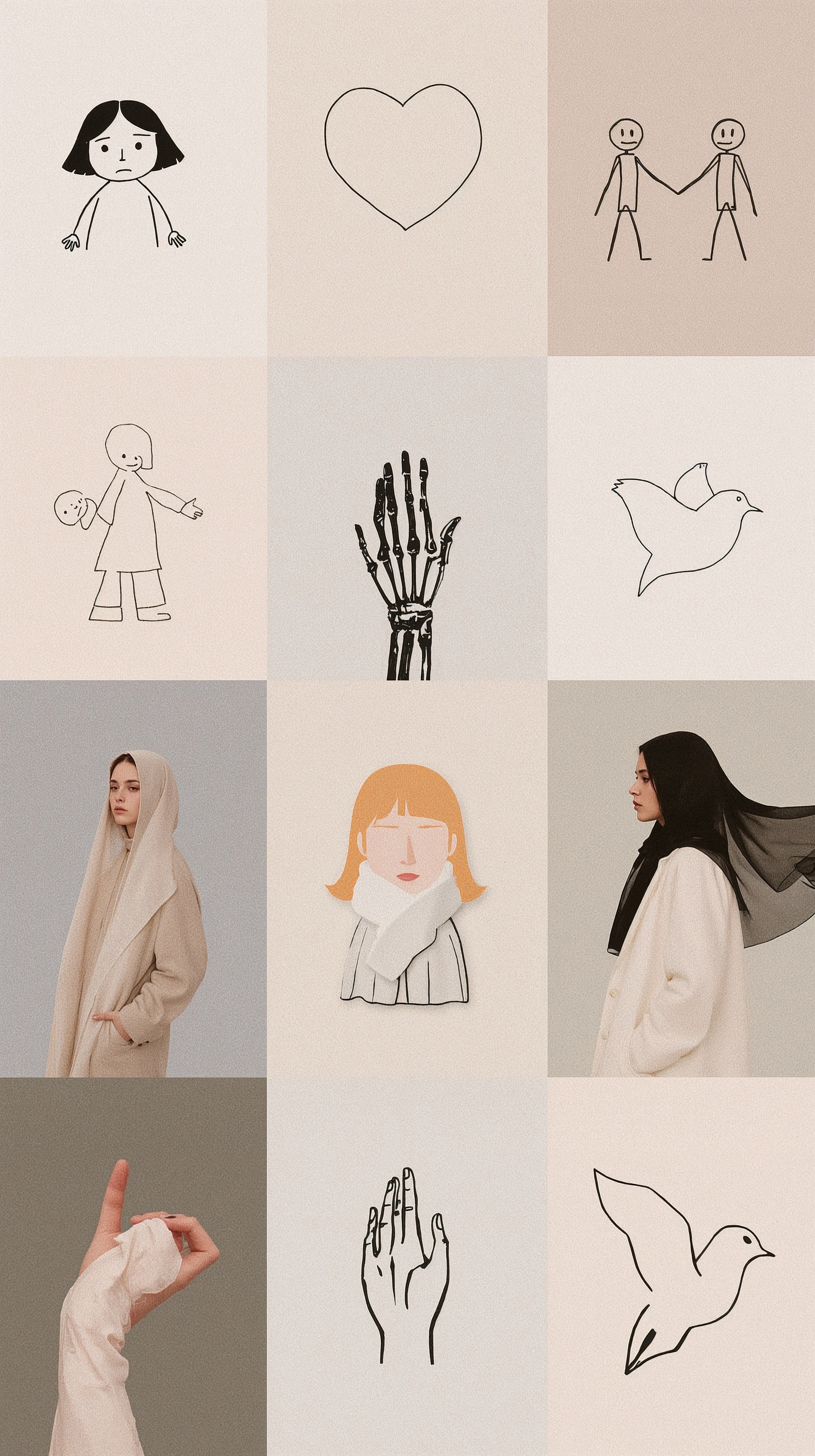 Aesthetic Matching Wallpapers for Cute & Stylish Phone Screens