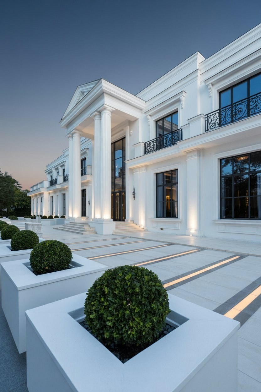 Timeless Elegance: Simple Luxury House Design with Grandeur