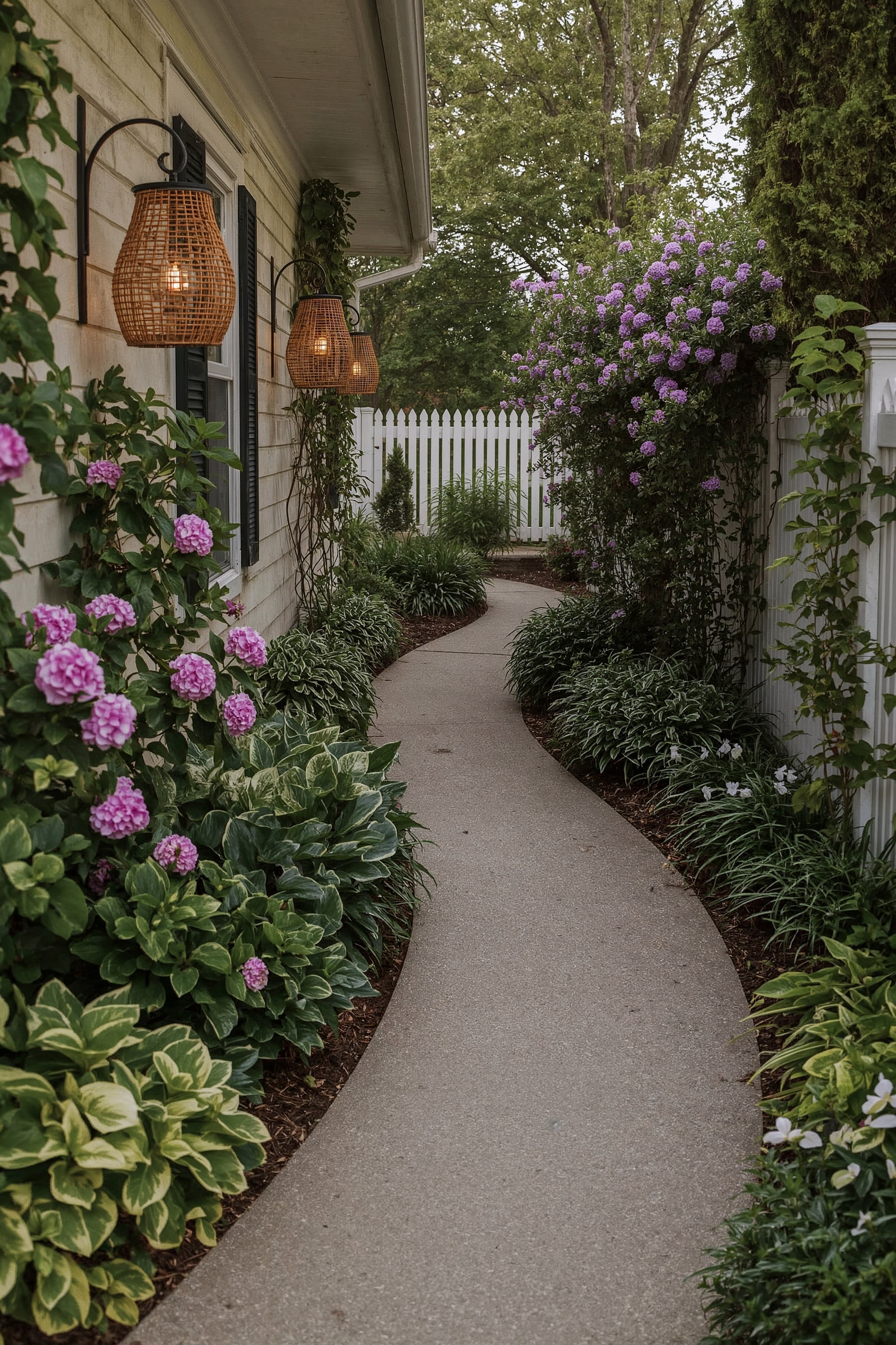 Narrow Garden Solutions: Long Garden Ideas with Enchanting Walkway Landscaping