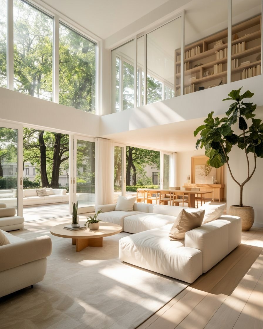Double Height Living: Airy Design for a Dream House Aesthetic