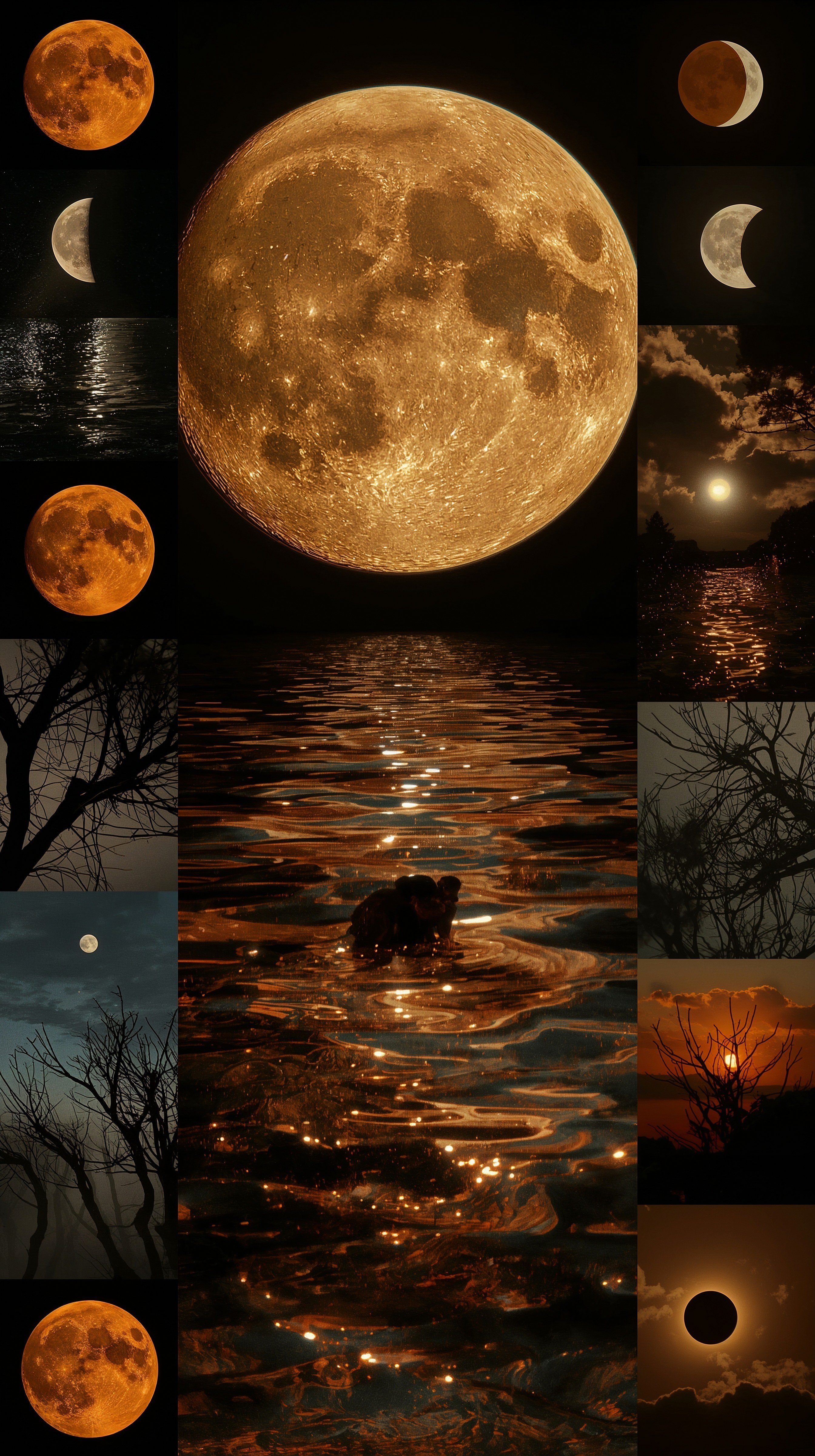 Moon Mood Board: Best Aesthetic Wallpapers & Lunar Collection