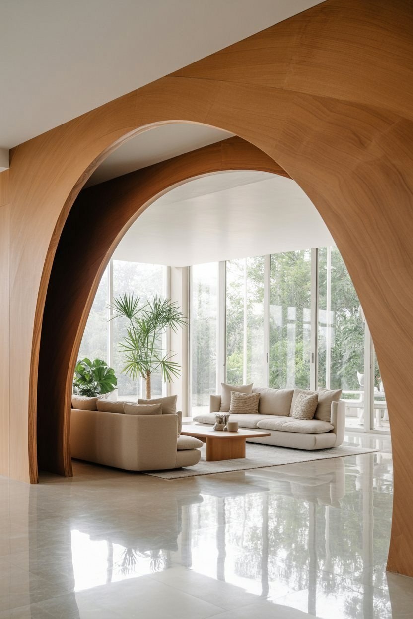Modern House Interior: Unique Residential Architecture & Living Room Inspiration