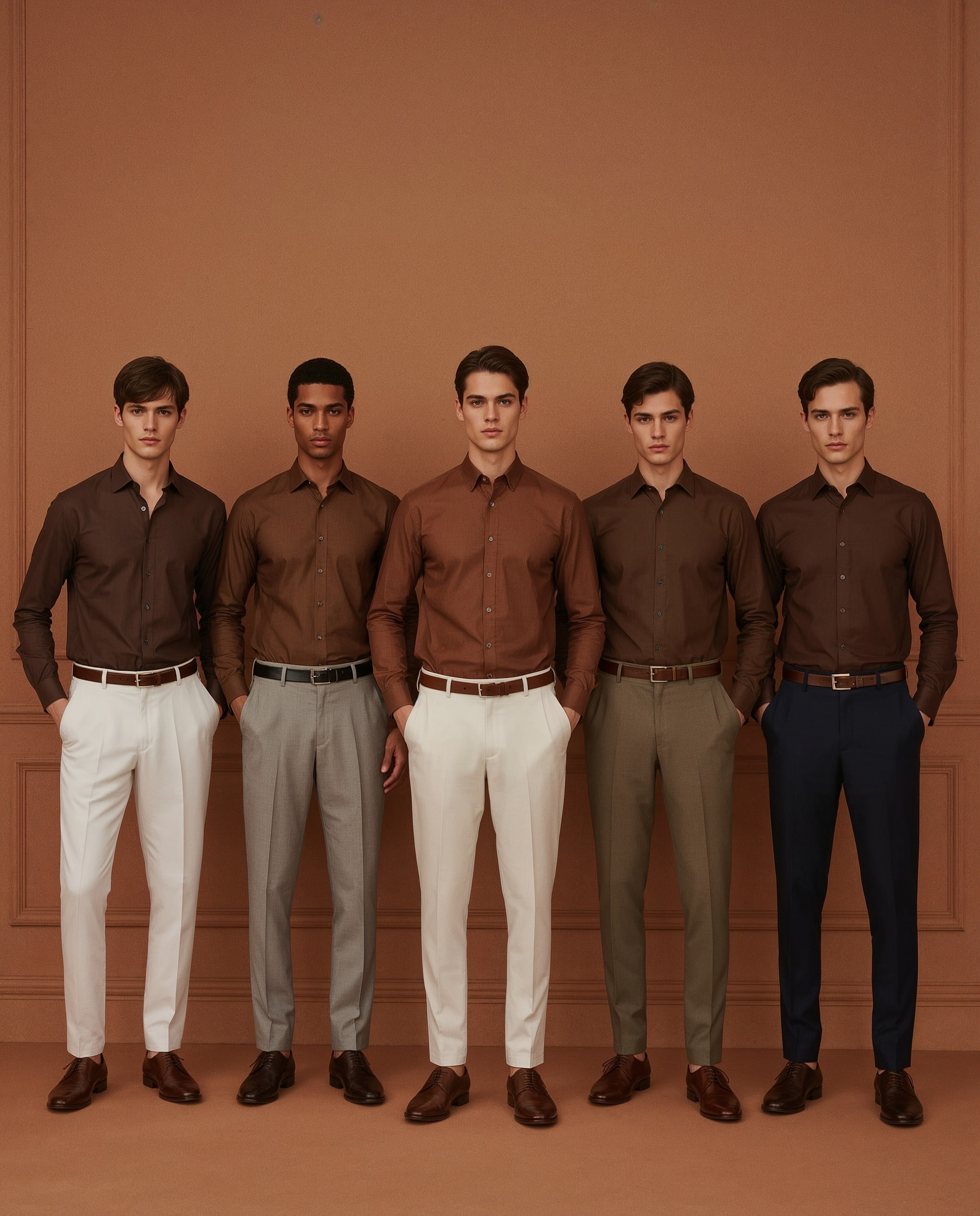 Stylish Brown Shirt Outfit Ideas for Men: Perfect Color Pairings