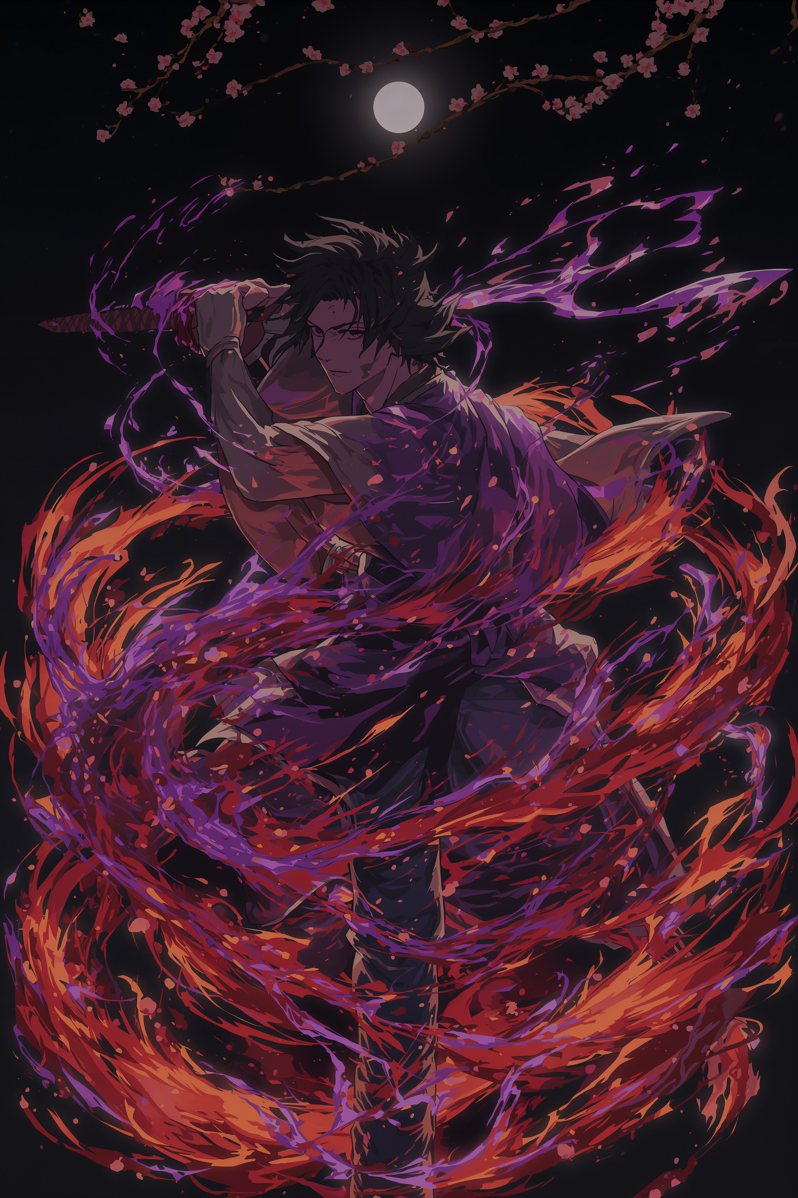 Epic Demon Slayer Aura: Marvel 4K iPhone & Anime Wallpapers