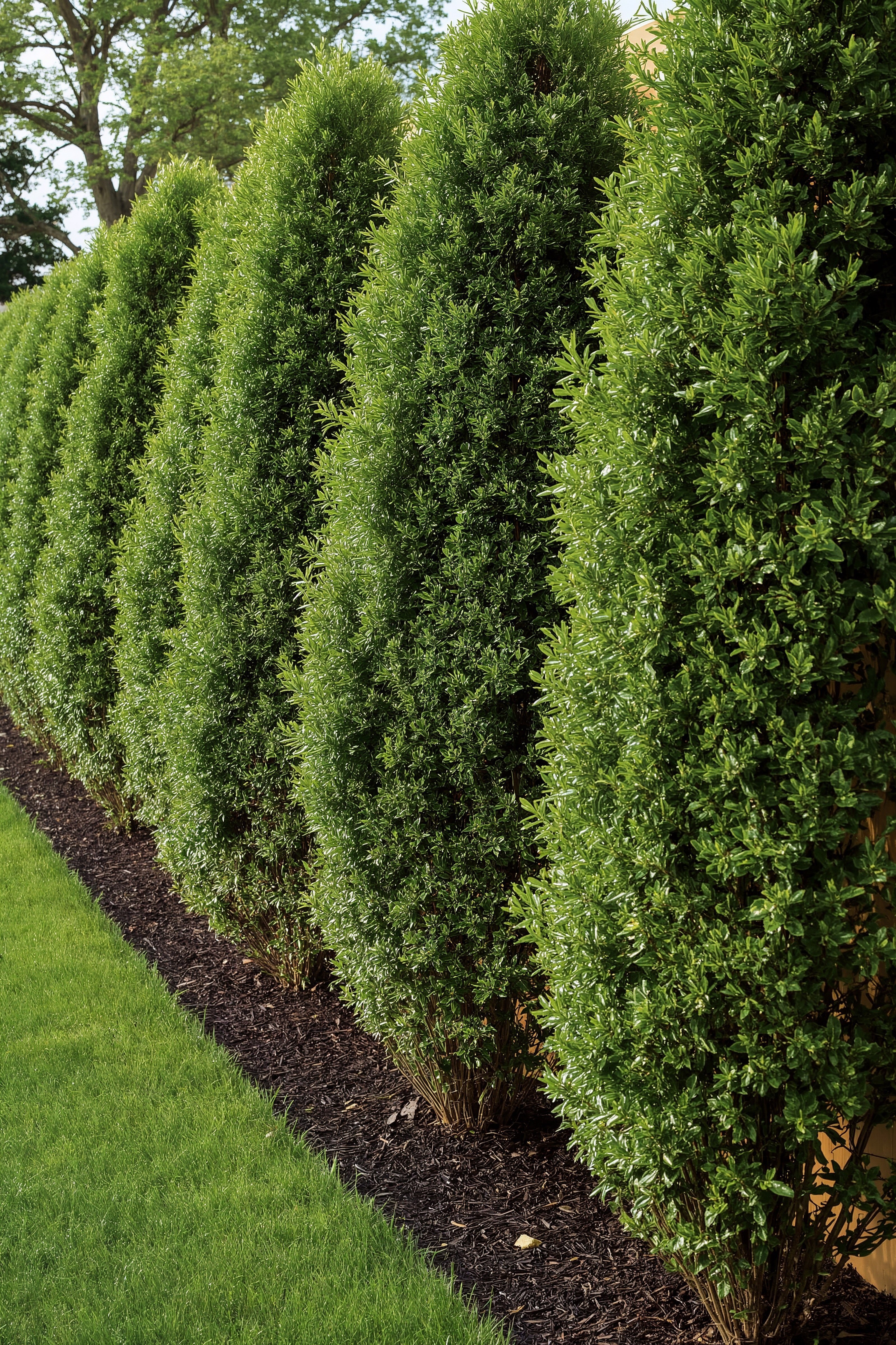 Laurel Hedge Garden: Instant Privacy for Your Backyard