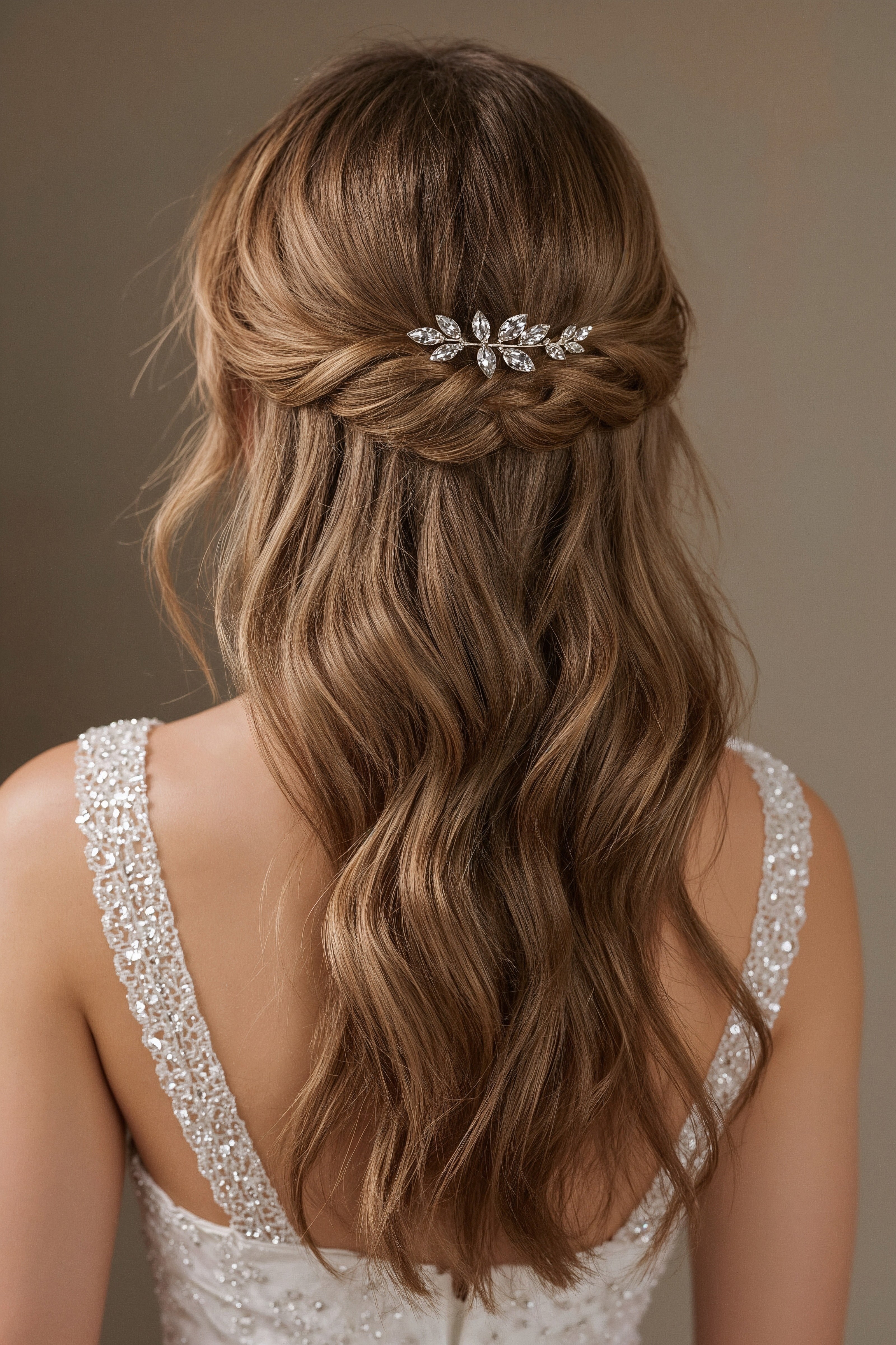 Dreamy Half Up Half Down Wedding Hair: Bridal Style Guide