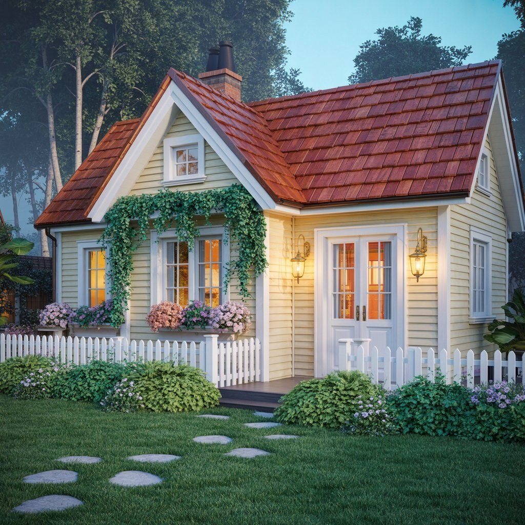 Luxurious Cottage Exterior Designs: Quaint Homes for Dream House Goals