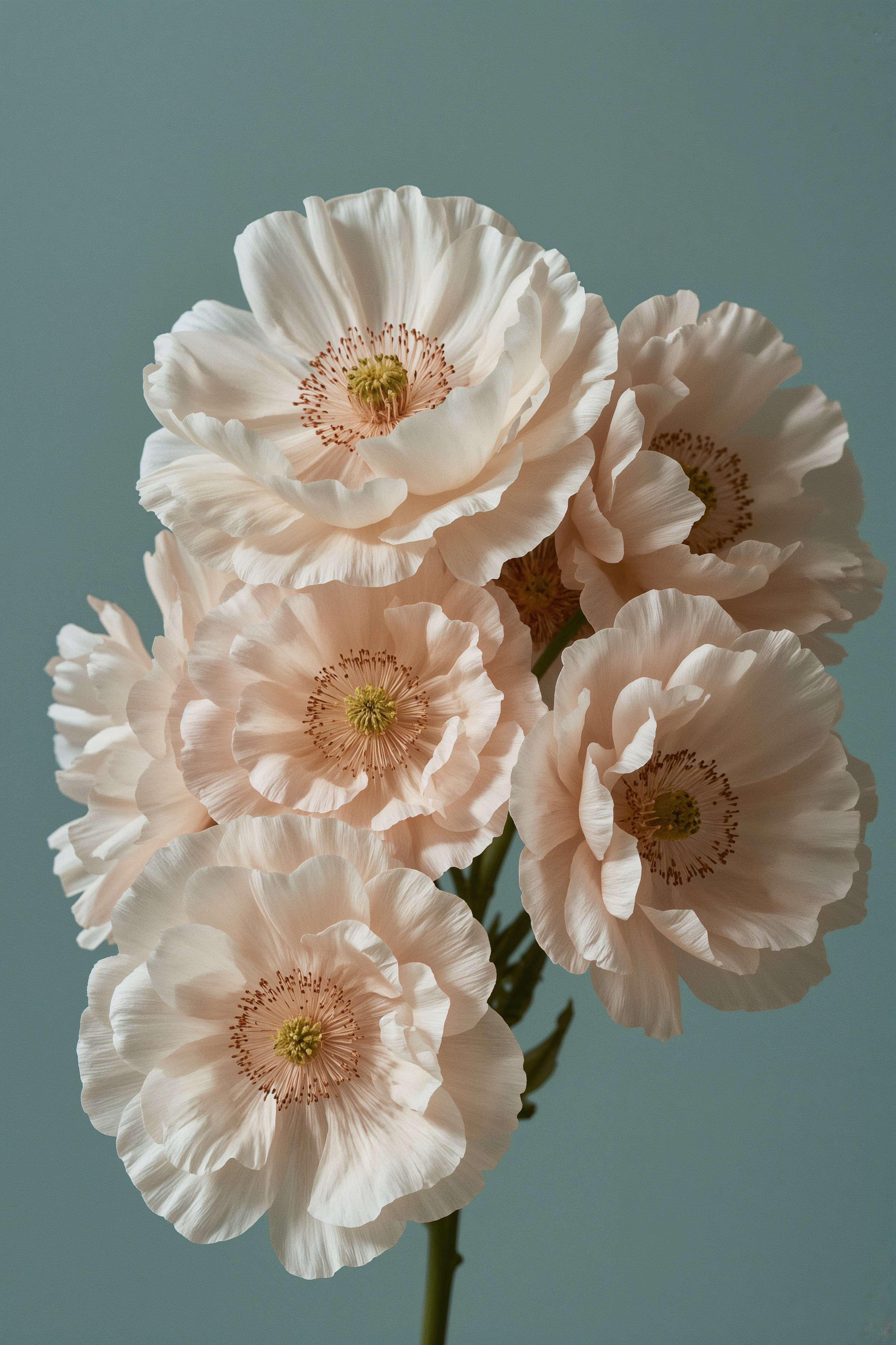 Artistic Poppies: HD Floral Background Wallpaper for Your Screen