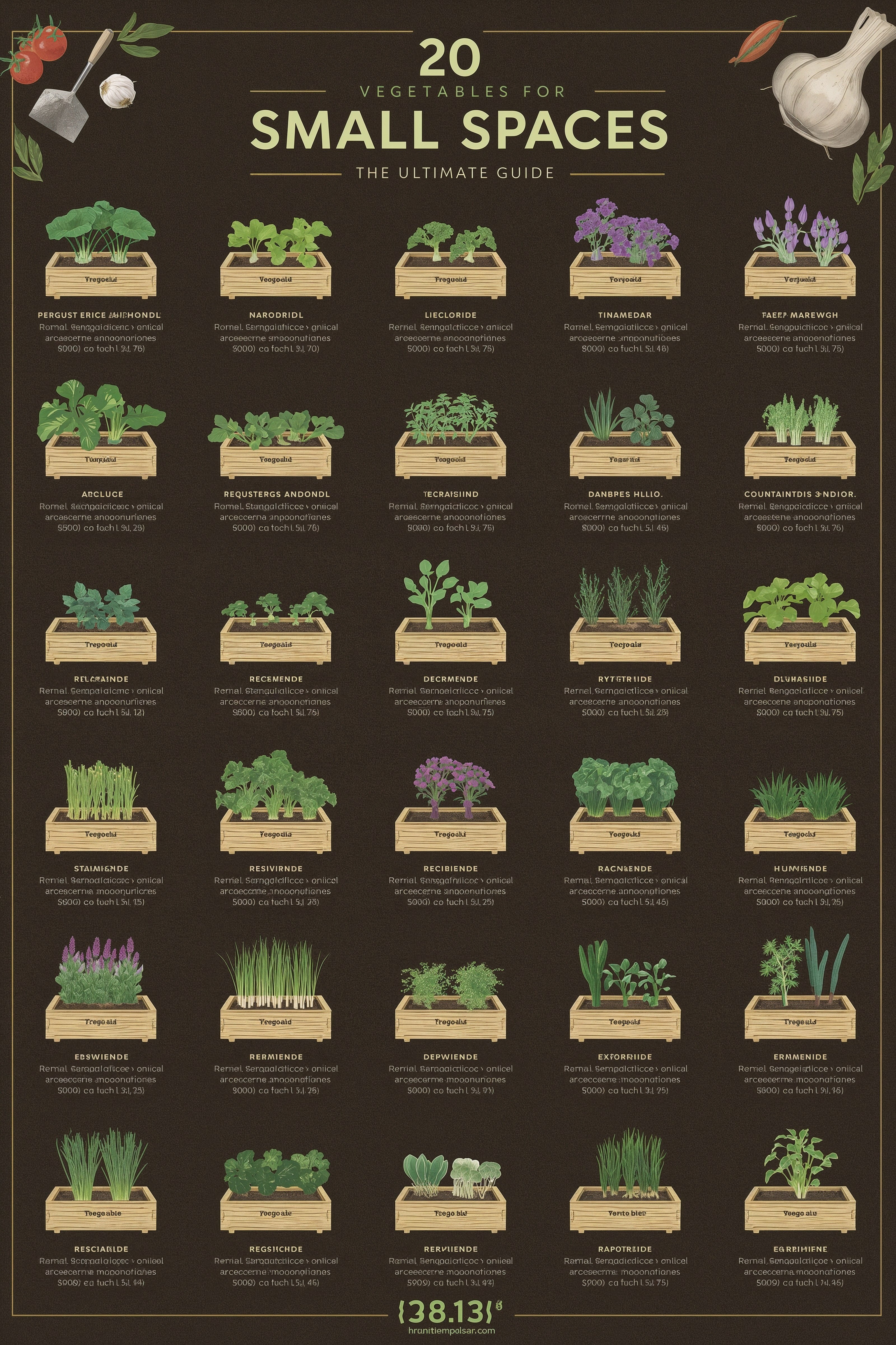 Amazing Small Space Vegetable Gardens: DIY Decor & Planning