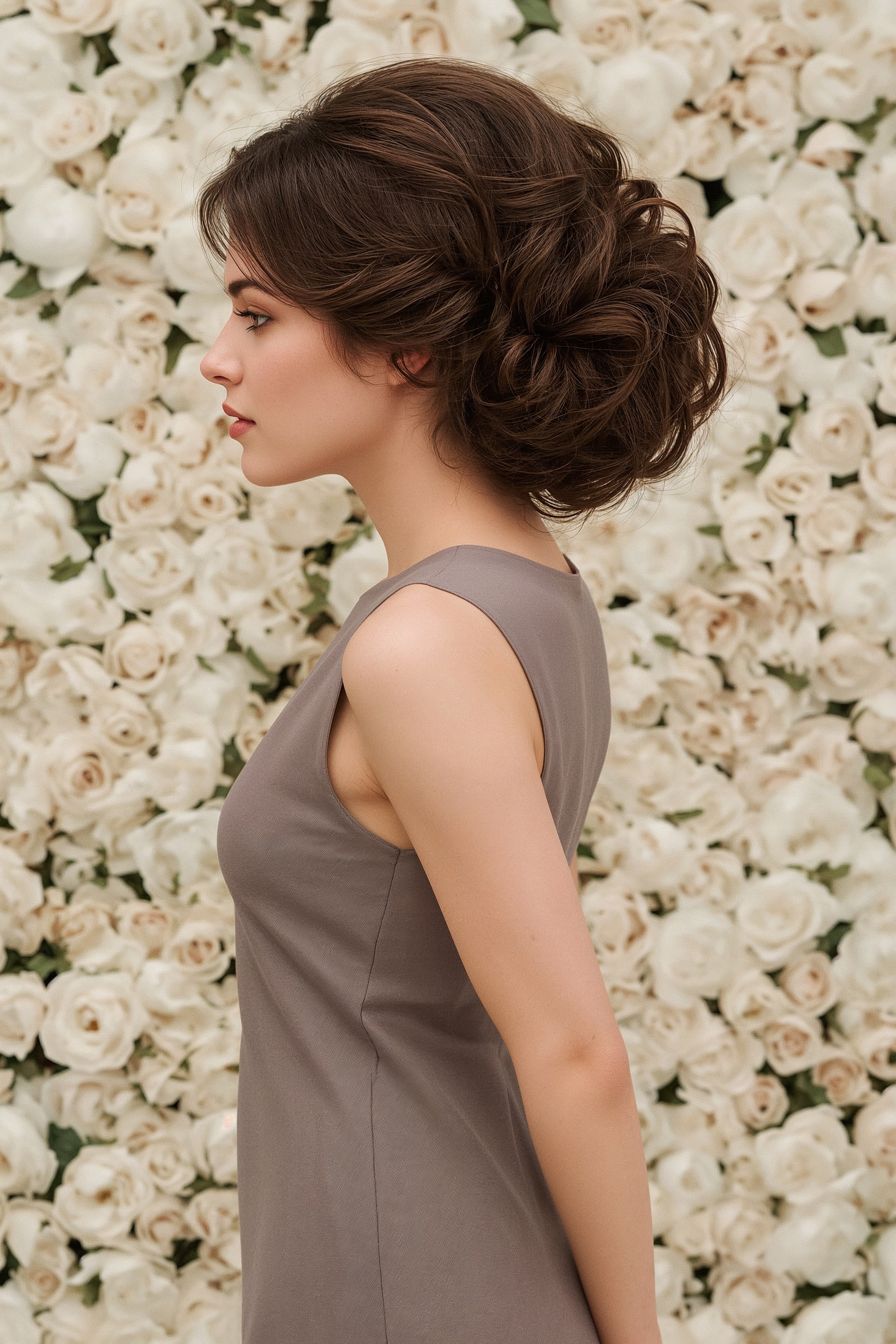 Sophisticated Bridesmaid Hair: Fancy Updos for Long Hair