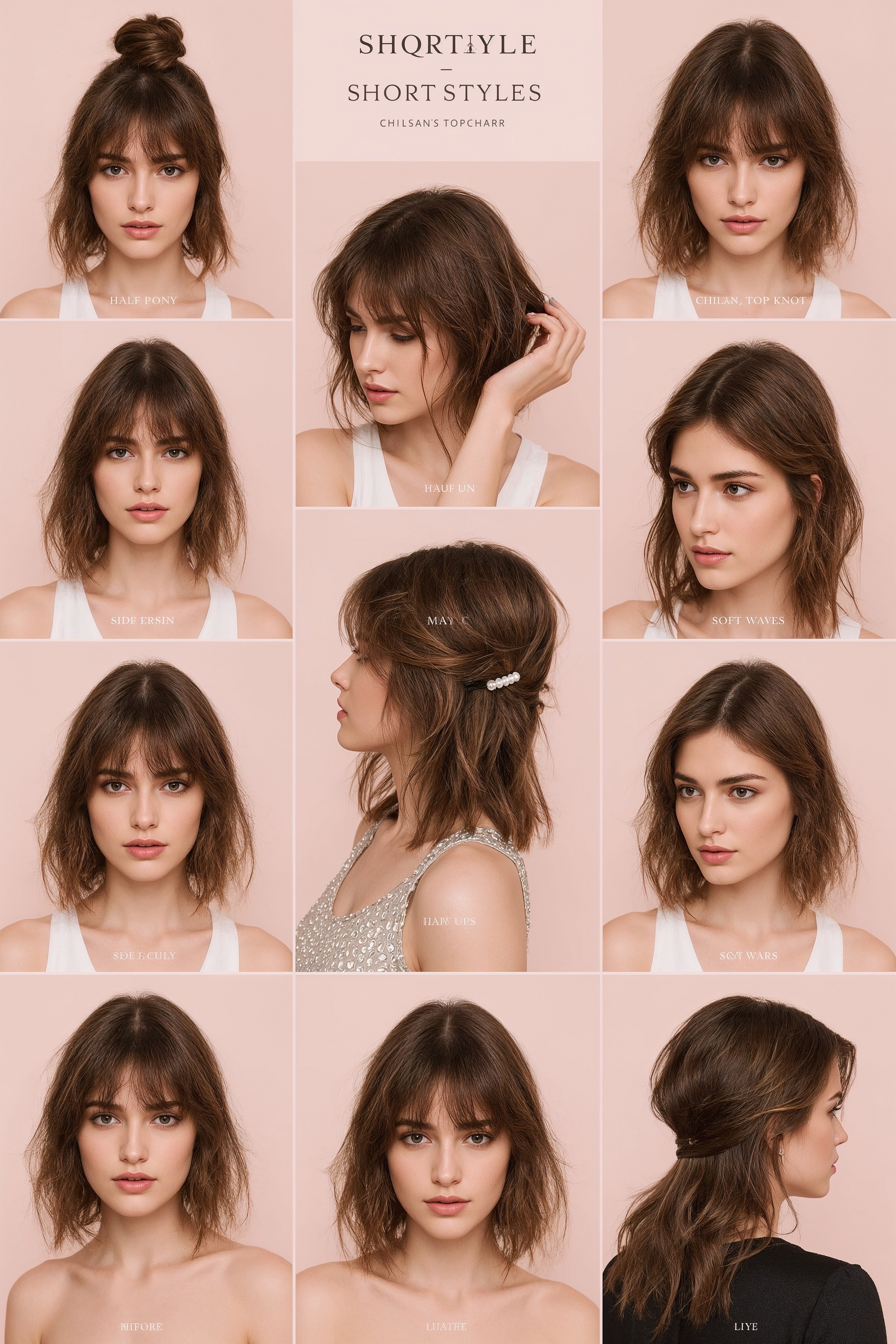Top Short Hairstyles with Bangs: Cute & Effortless Mid-Length Looks