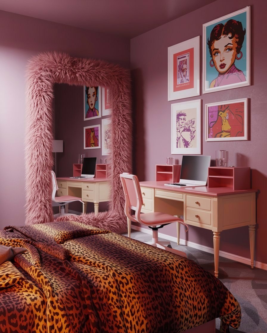 Funky 2000s Aesthetic Bedroom: Retro Room Redo Ideas
