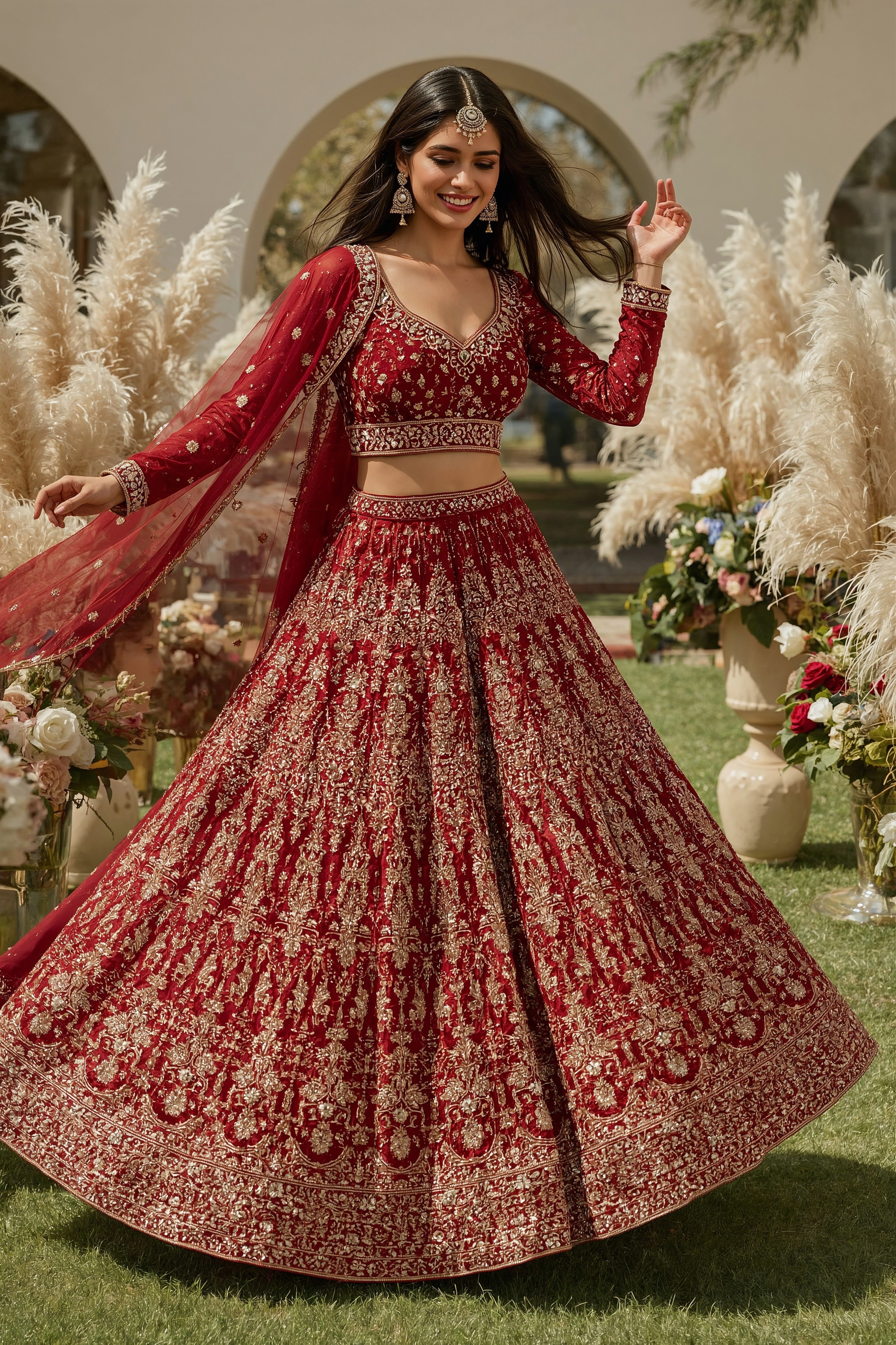 Sabyasachi Red Bridal Lehenga: A Trending Design for Modern Weddings