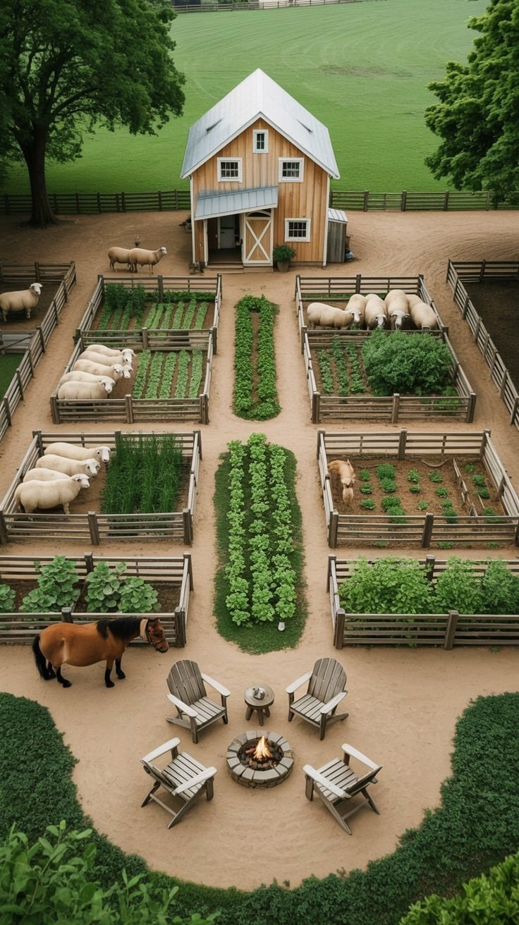 Tuscan Villa Aesthetic: Italian Style House Exterior with Balcony Farming
