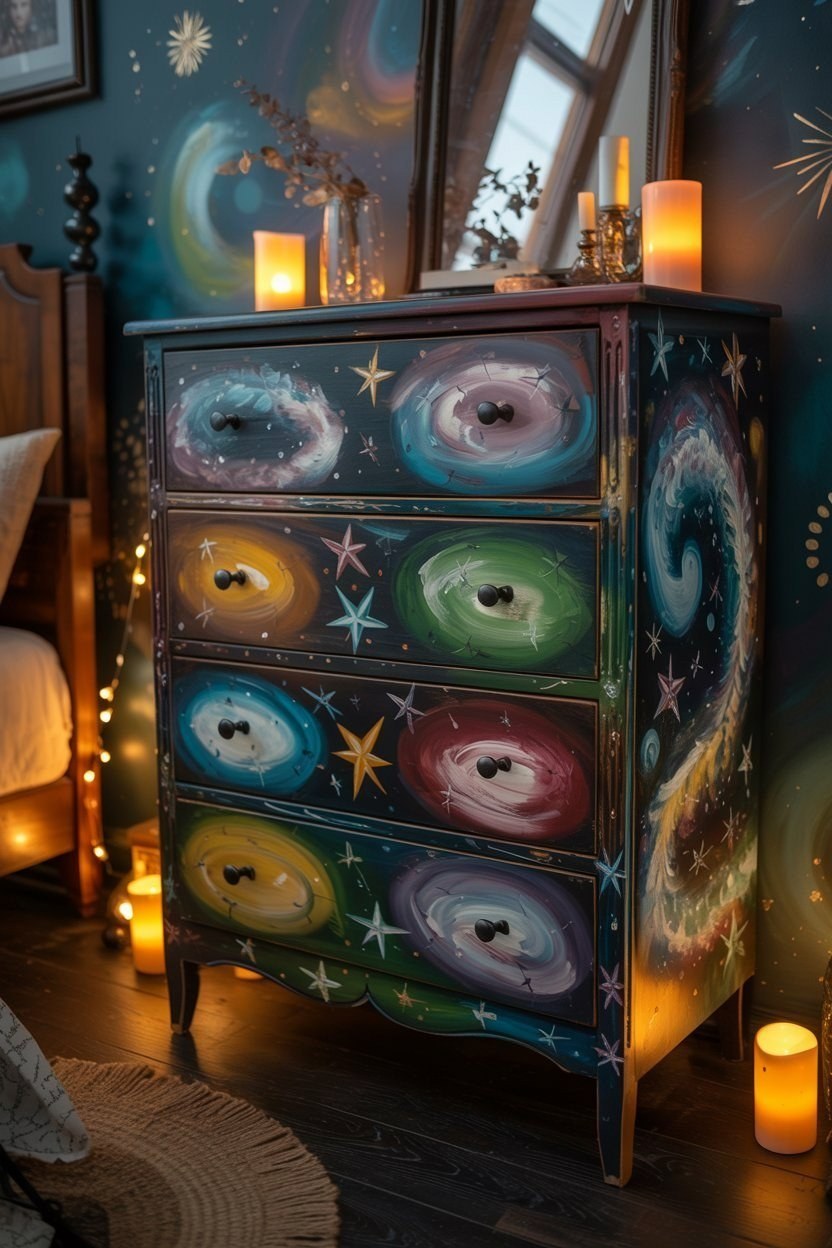 Whimsigothic Furniture Magic: Transforming Your Star Dresser DIY