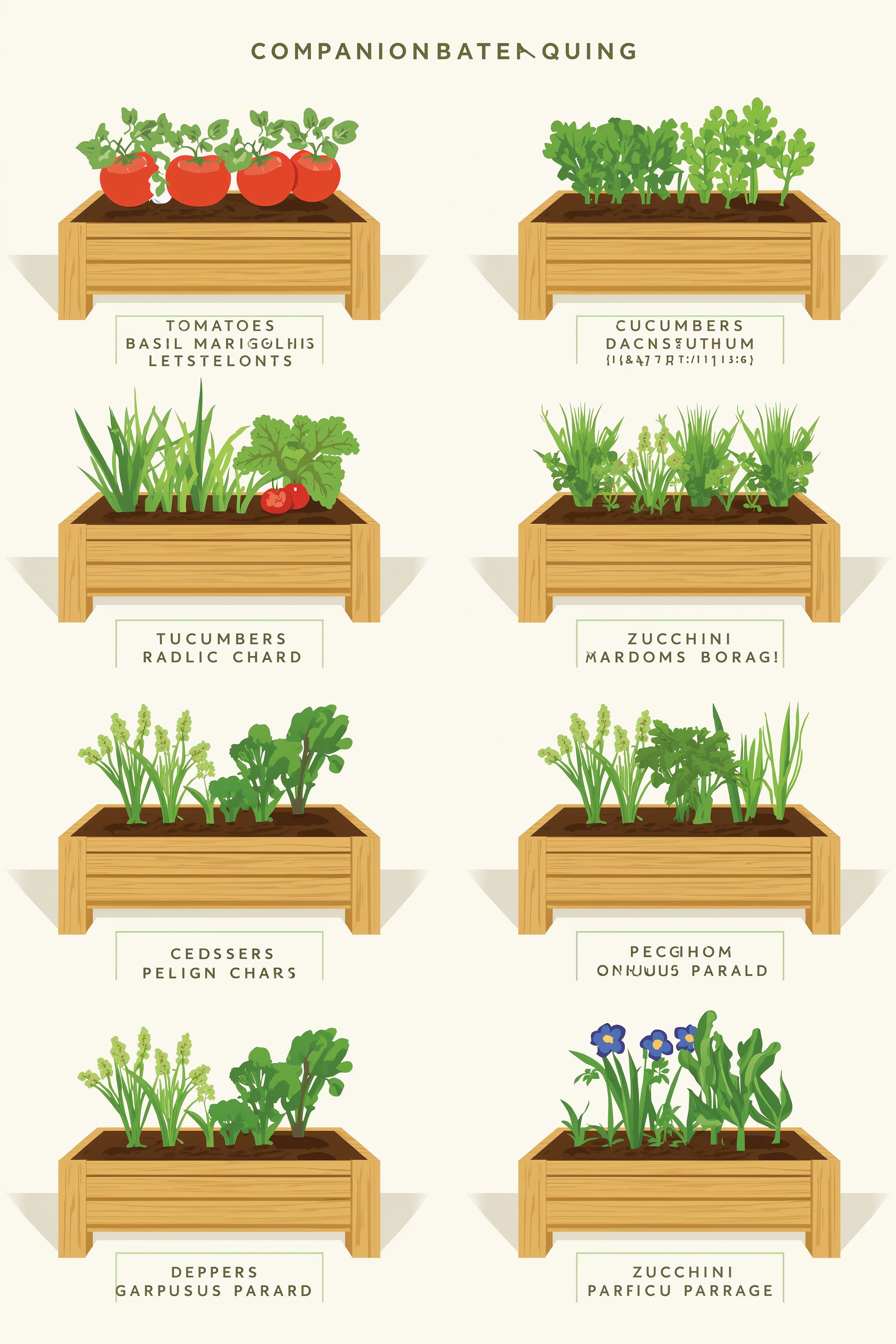 Companion Planting Guide: Bountiful Raised Beds for Your Garden