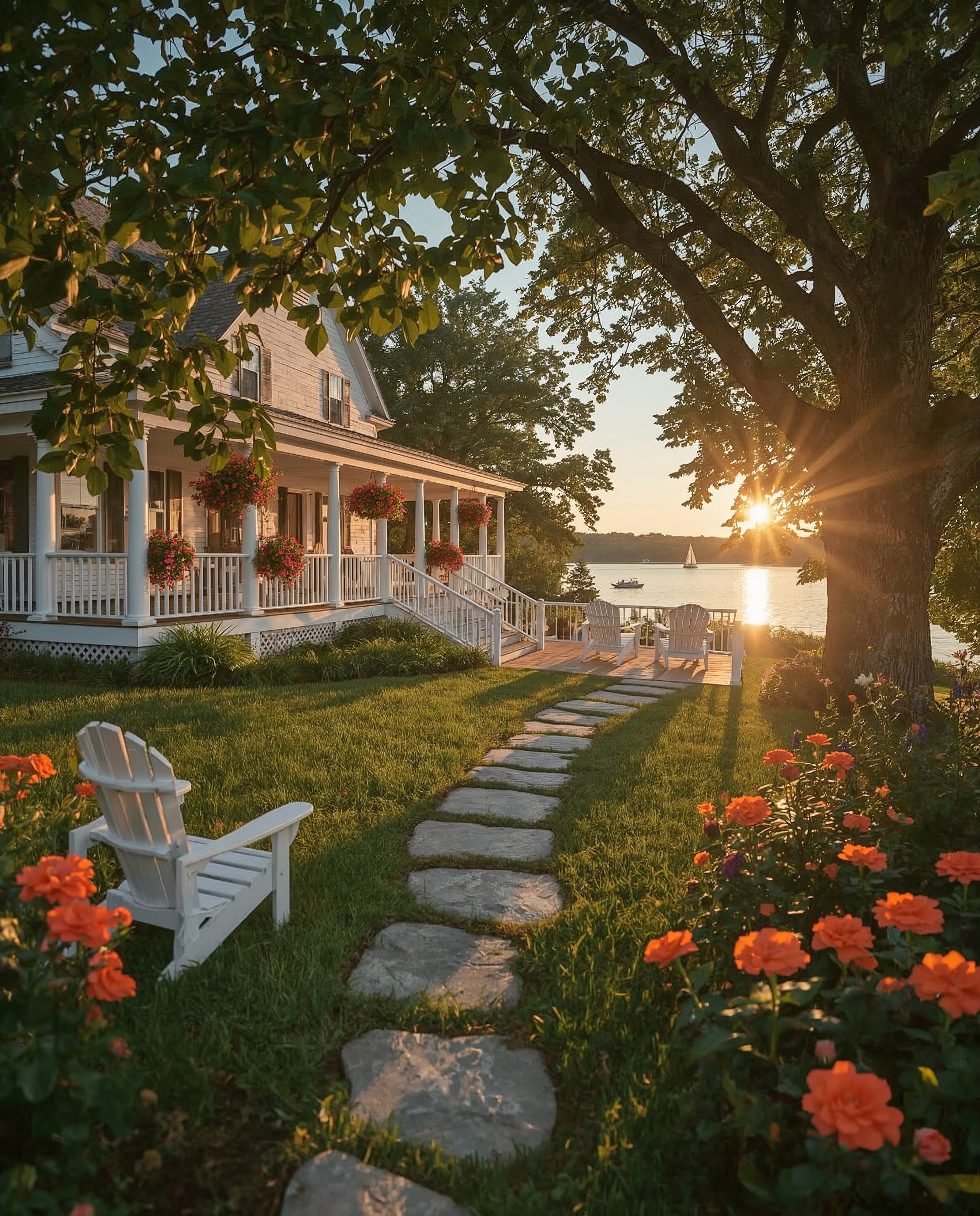Dreamy Rich Cottages & Countryside Exteriors by the Water