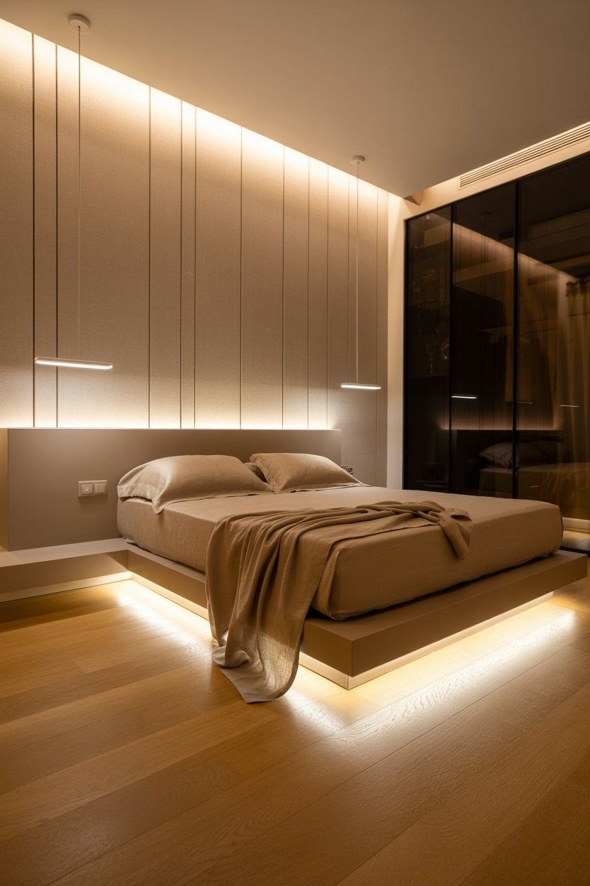 Minimalist Interior Bedroom: Modern Design & Beige Room Ideas