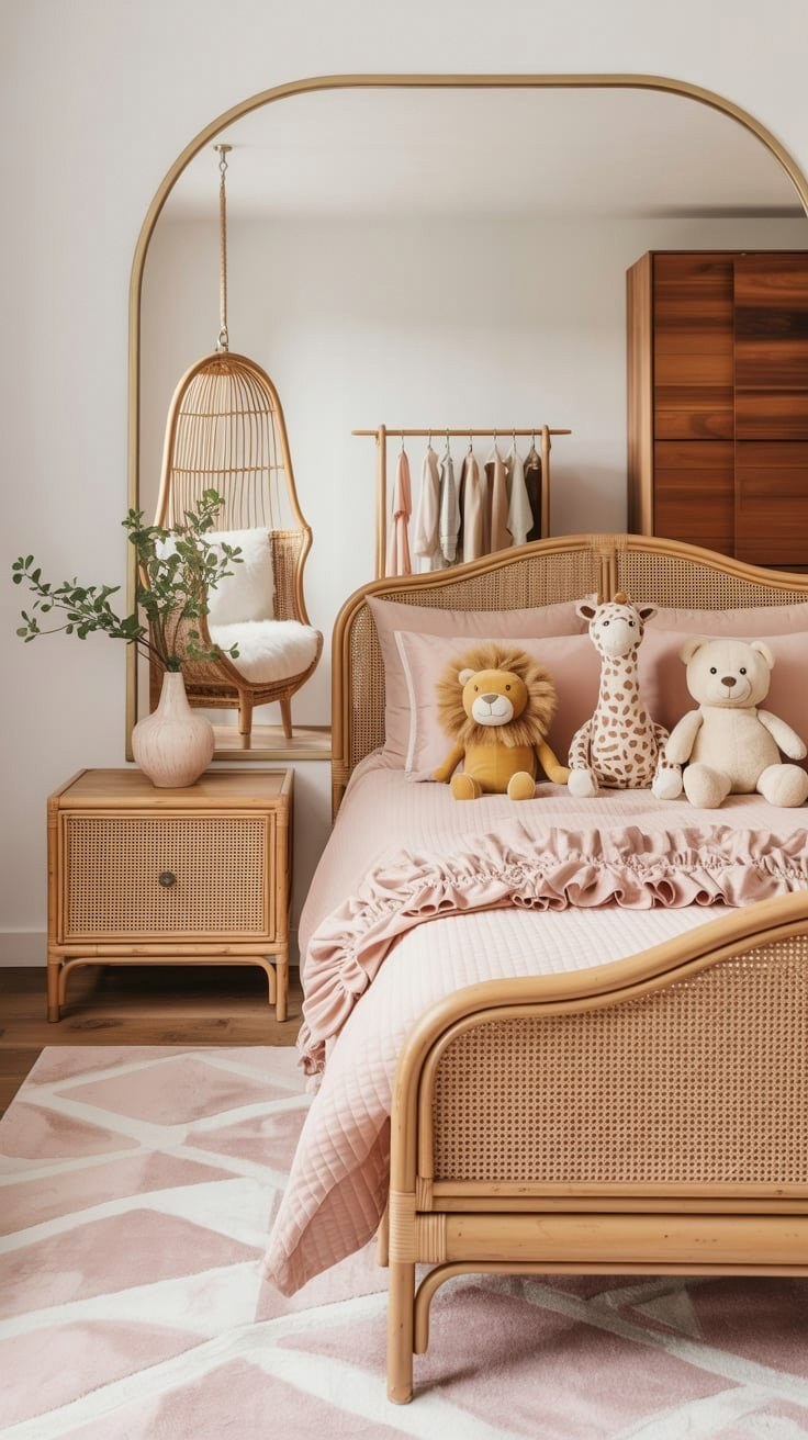 Pink & Wood Aesthetic: Your Ultimate Dream Girl's Bedroom