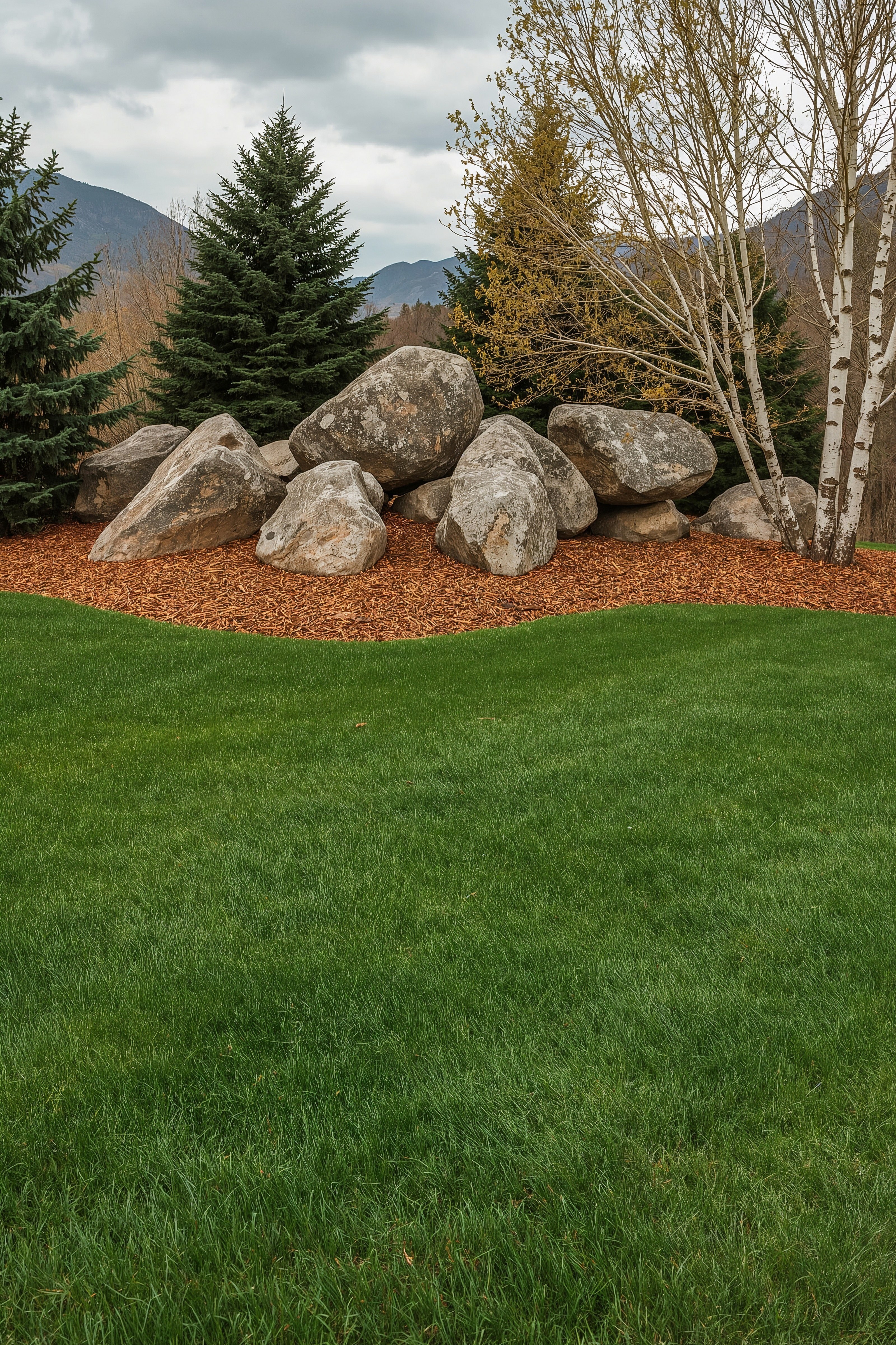 Rustic Mountain Landscaping Ideas for Grandeur