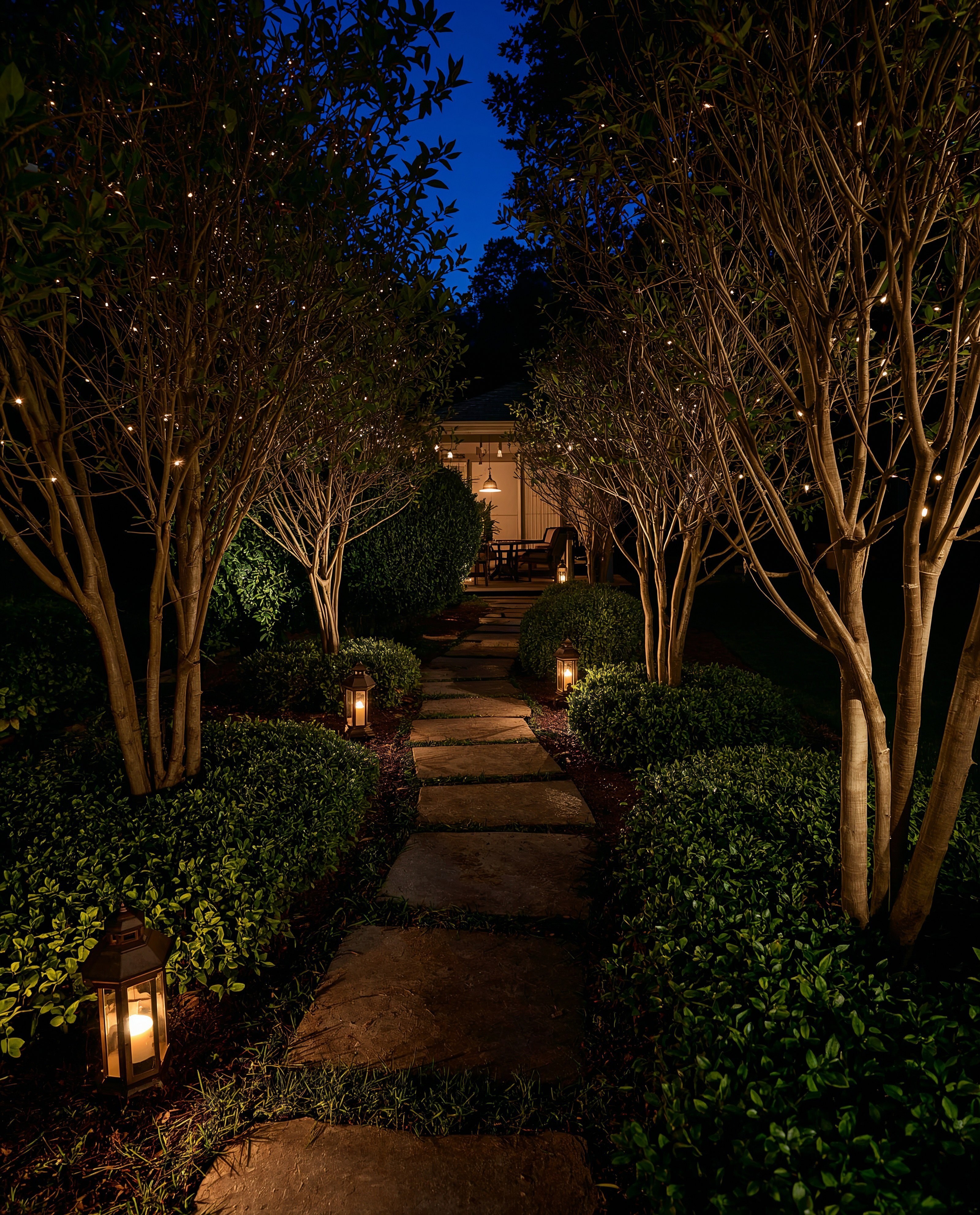 Dream Backyard Garden Ideas with Enchanting Decorative Walkways