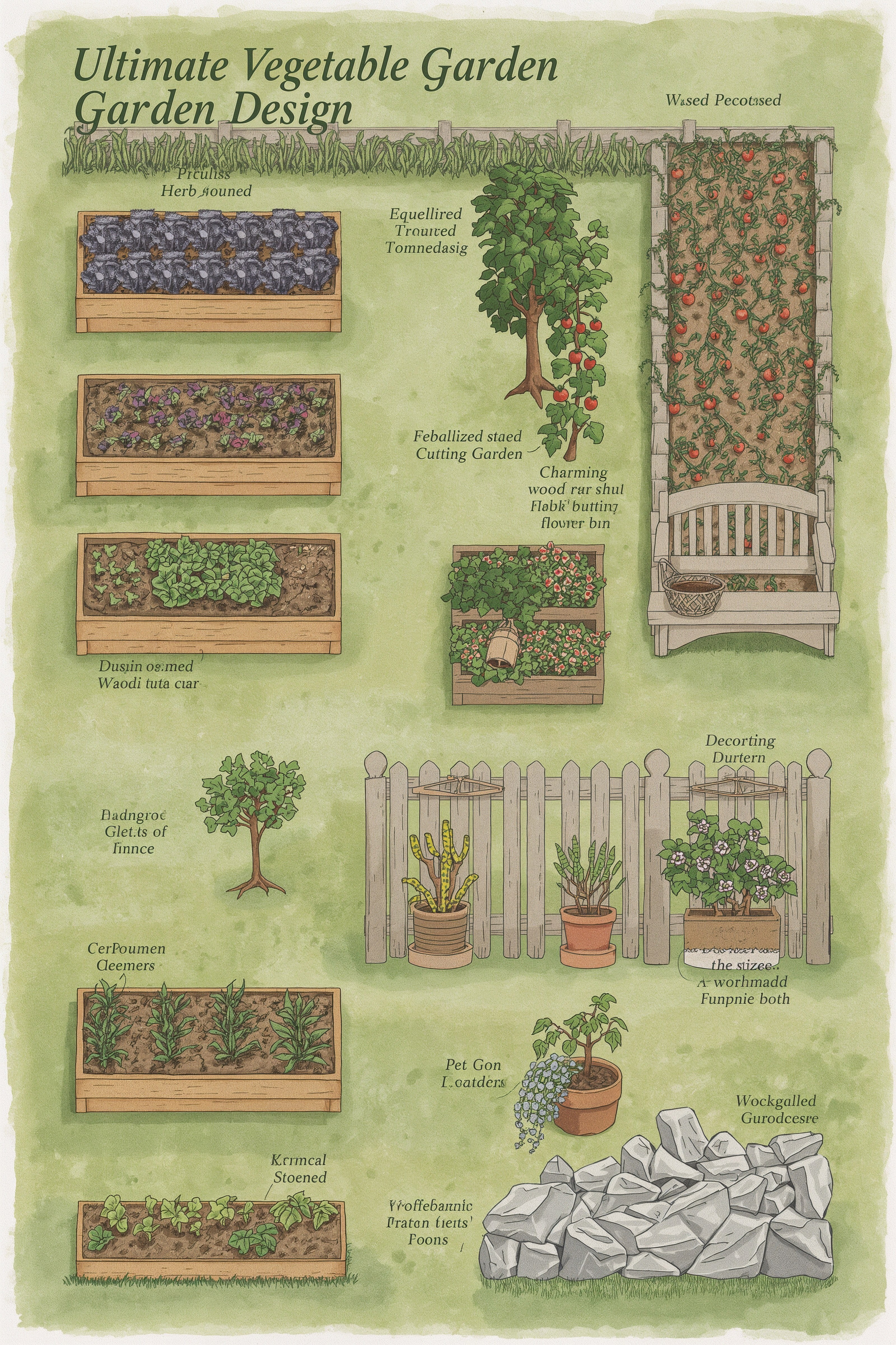 Ultimate Veggie Patch: 5 Smart Raised Garden Layouts for Garden Planners
