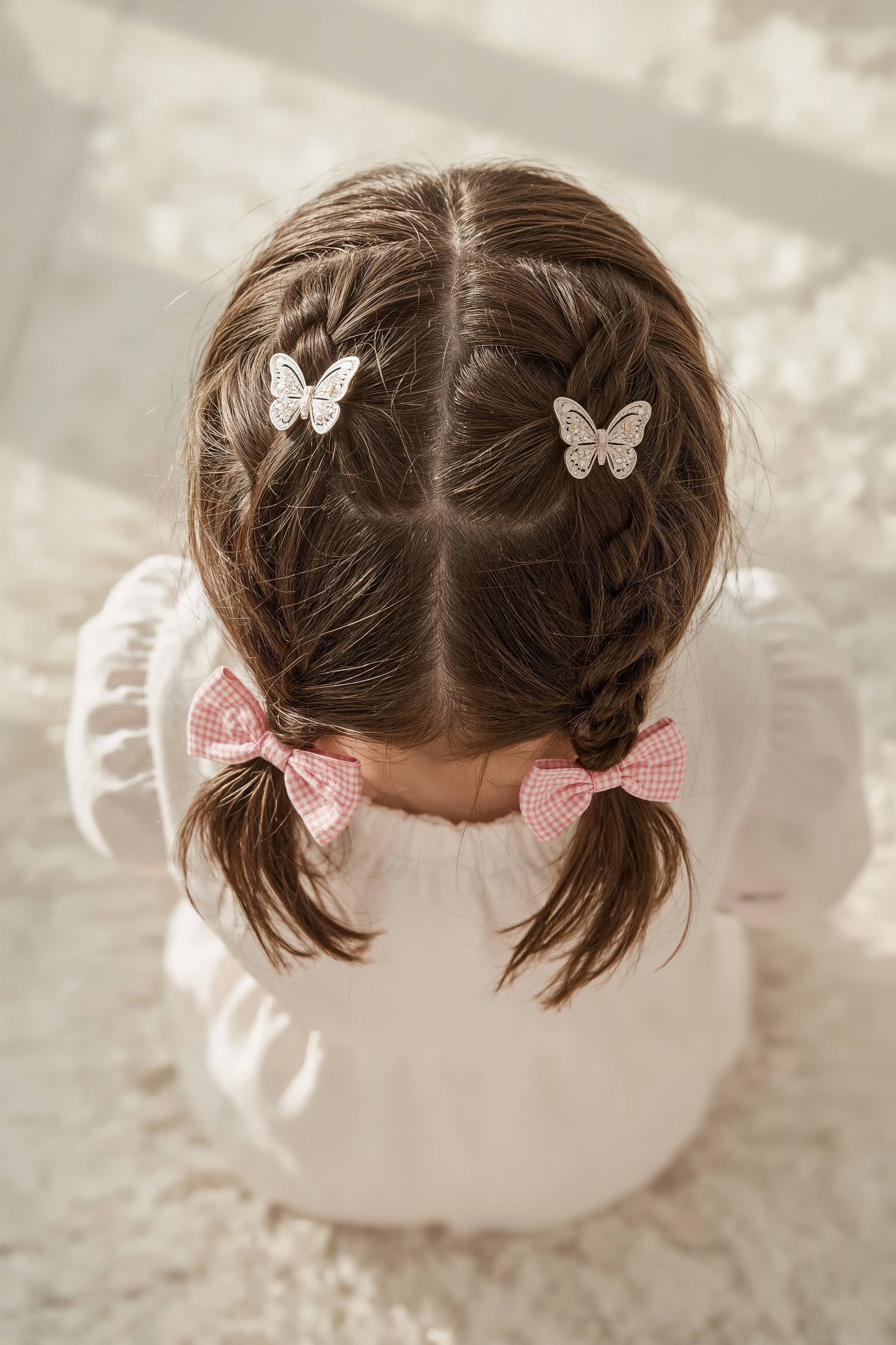 Adorable Heart Braids: Cute Toddler Hairstyles for School Girls