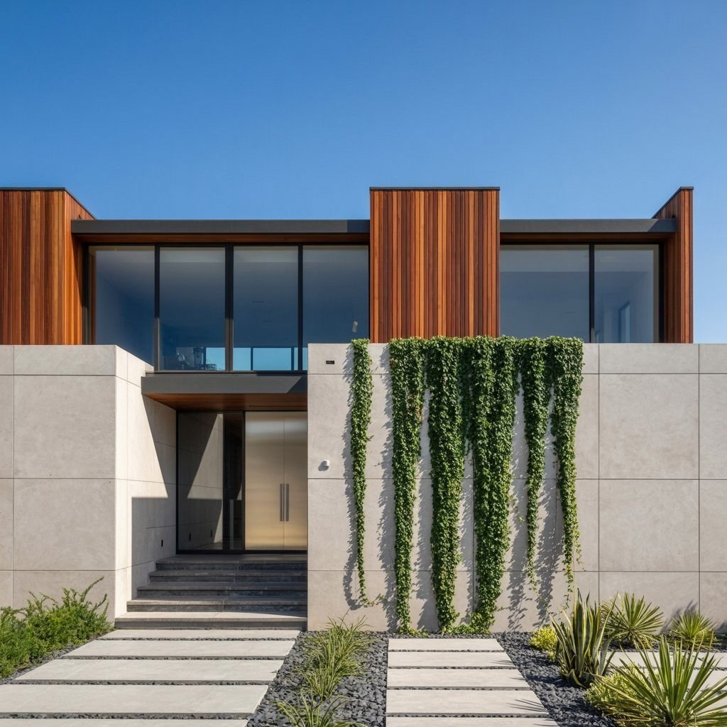 Luxury Modern Front Doors: The Gateway to Garden Home Design