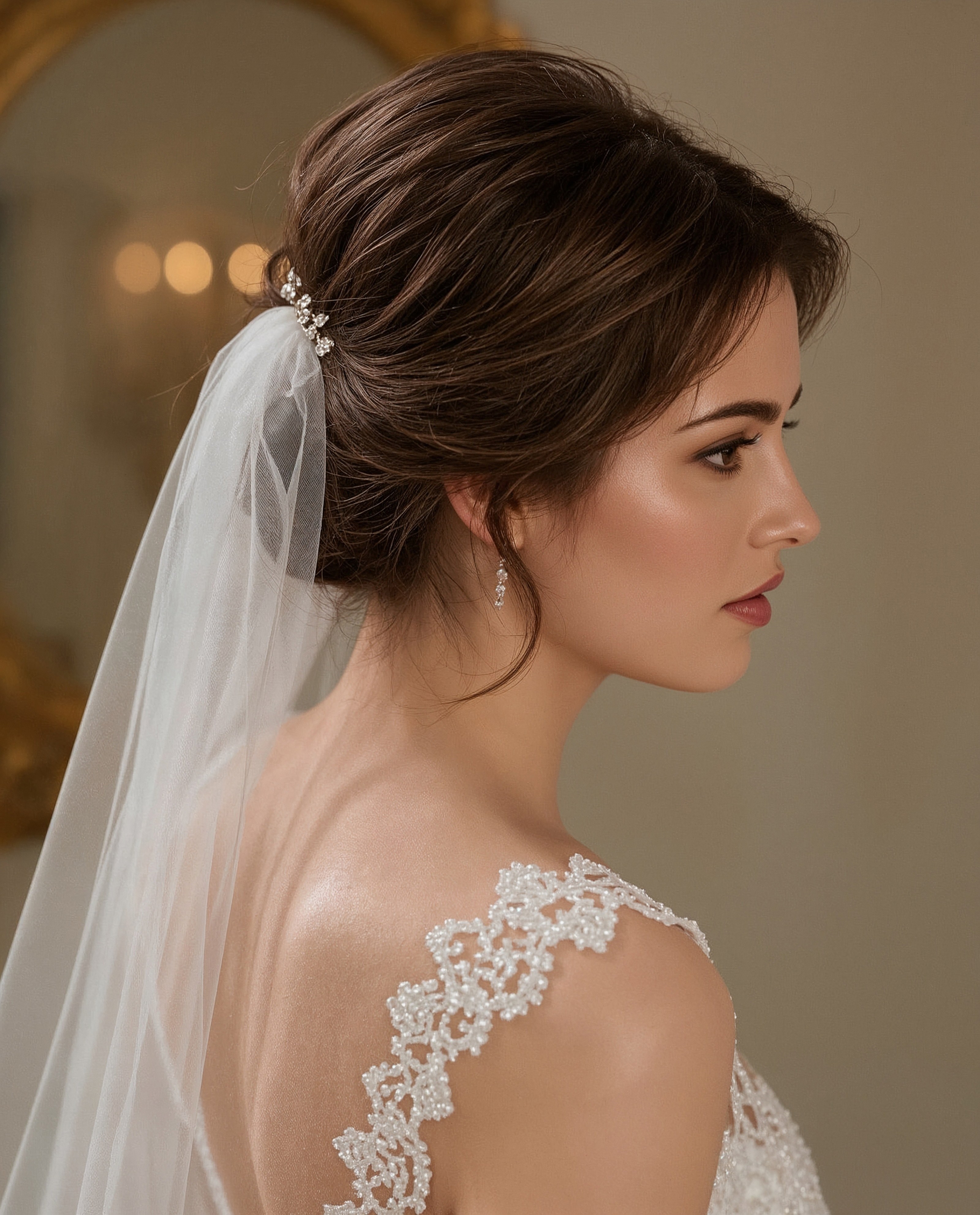Timeless Bridal Updos with Veil: Classic Wedding Hairstyles for 2026