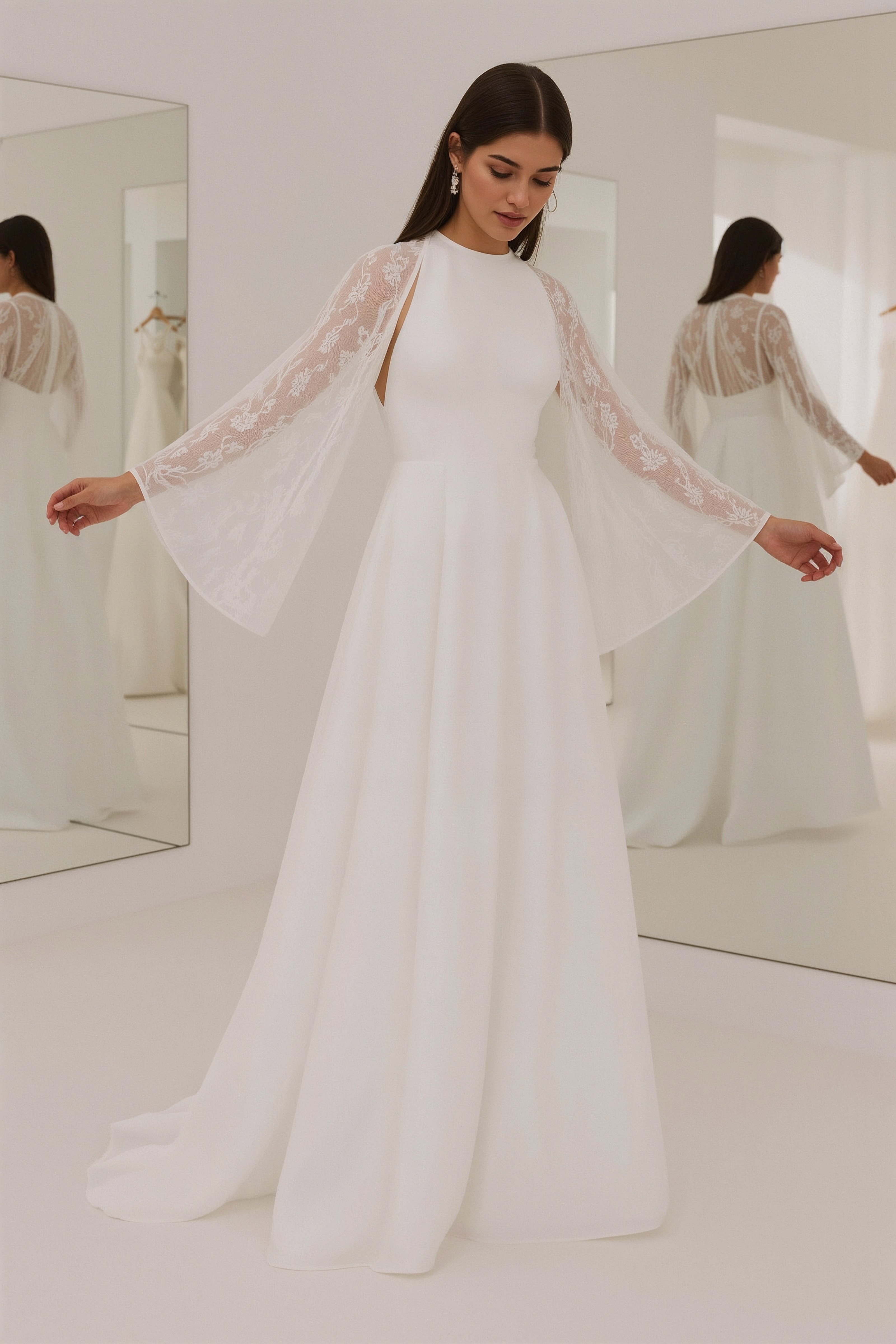 Dream Weaver: Find Your Elegant Long Sleeve Wedding Dress