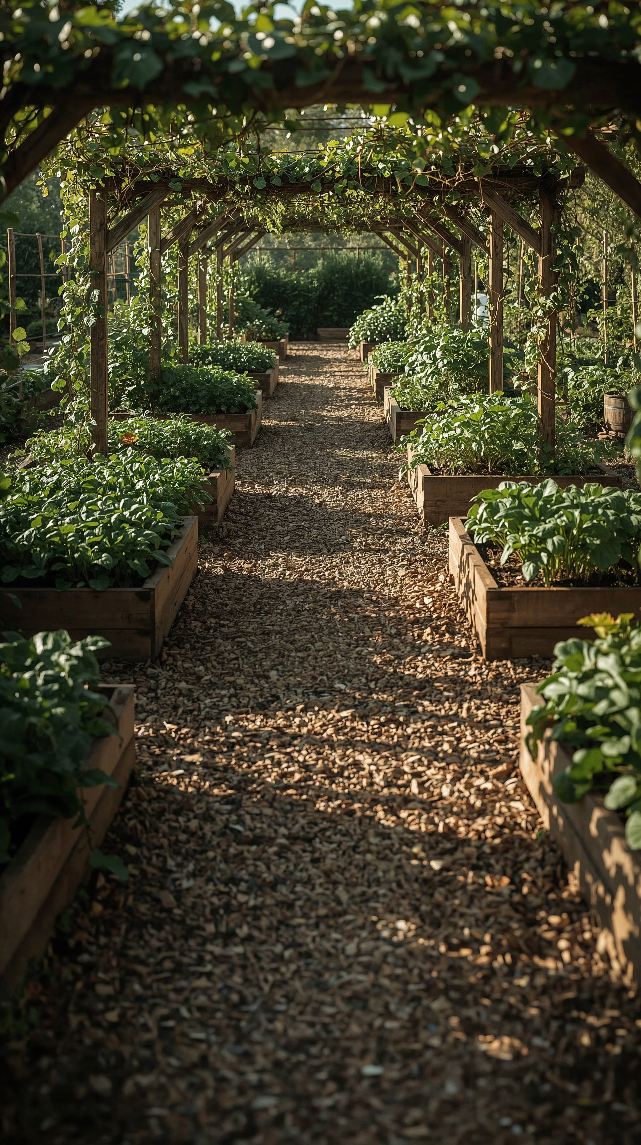 Dream Veggie Garden: Raised Bed Layouts & Long Garden Designs